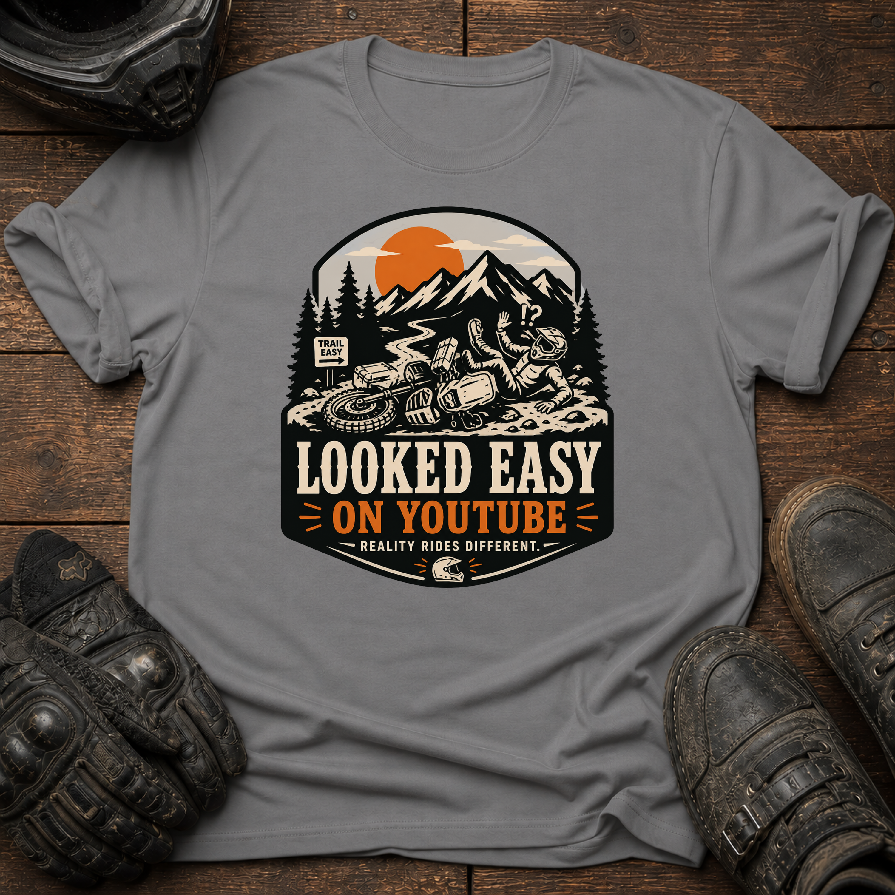 Looked Easy On Youtube T-Shirt