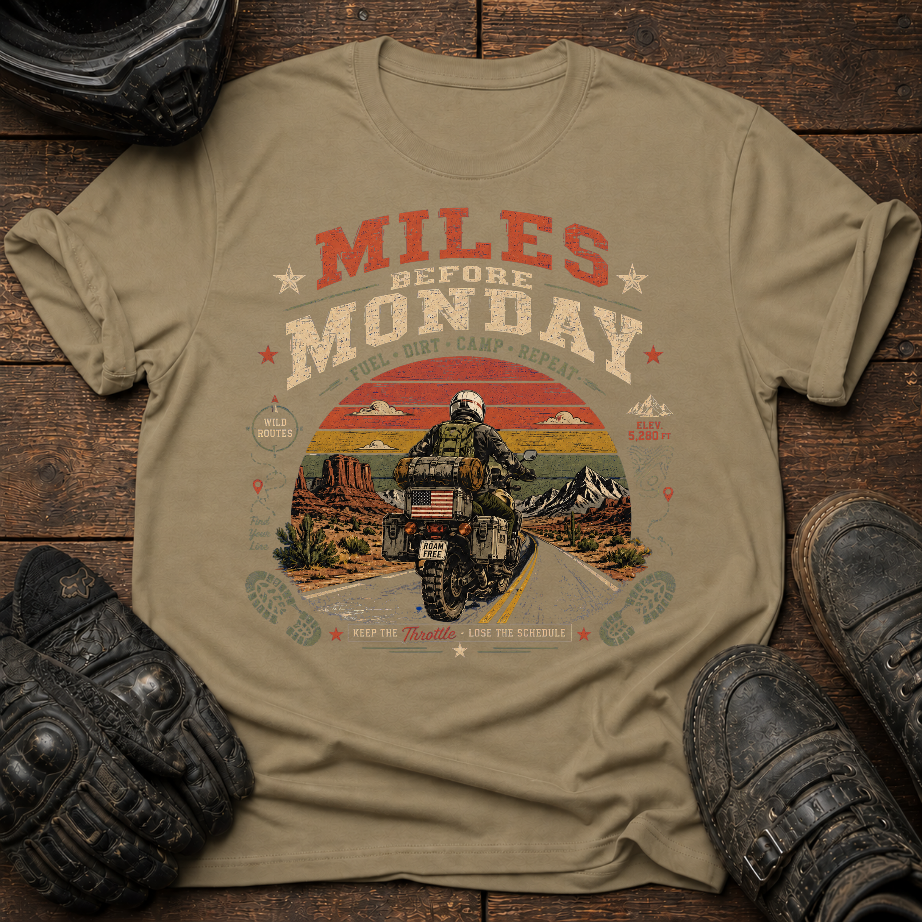 Miles Before Monday T-Shirt