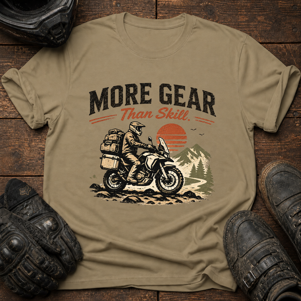 More Gear Than Skill, Retro T-Shirt
