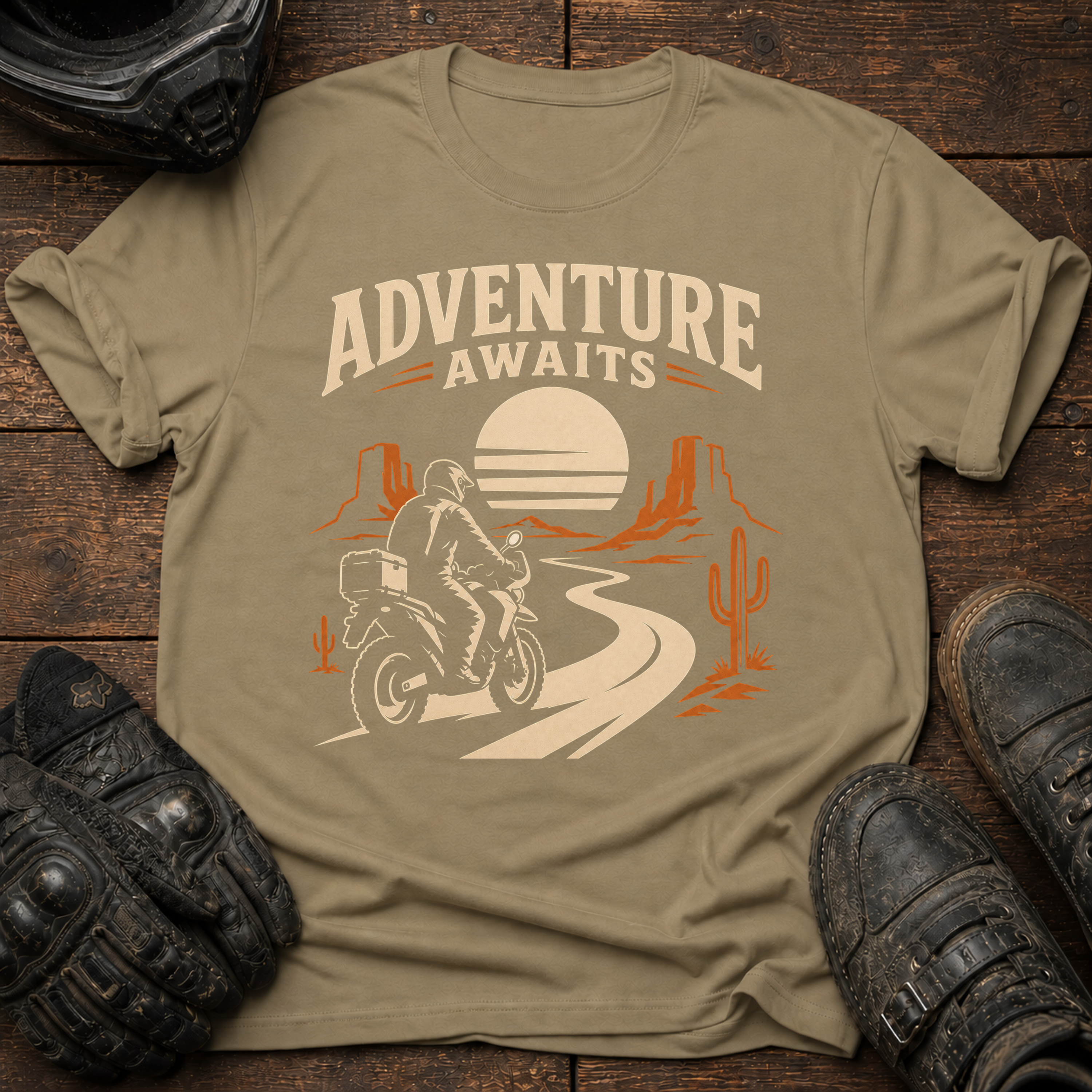 Adventure Awaits, Desert T-Shirt