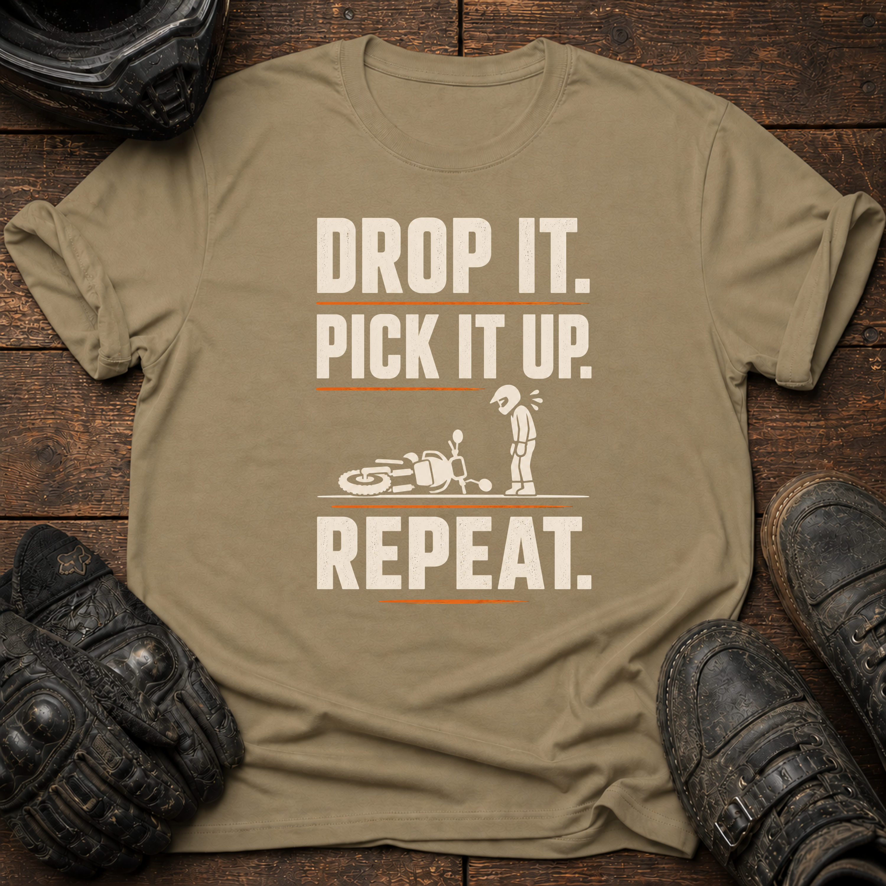 Drop It. Pick It Up. Repeat. T-Shirt