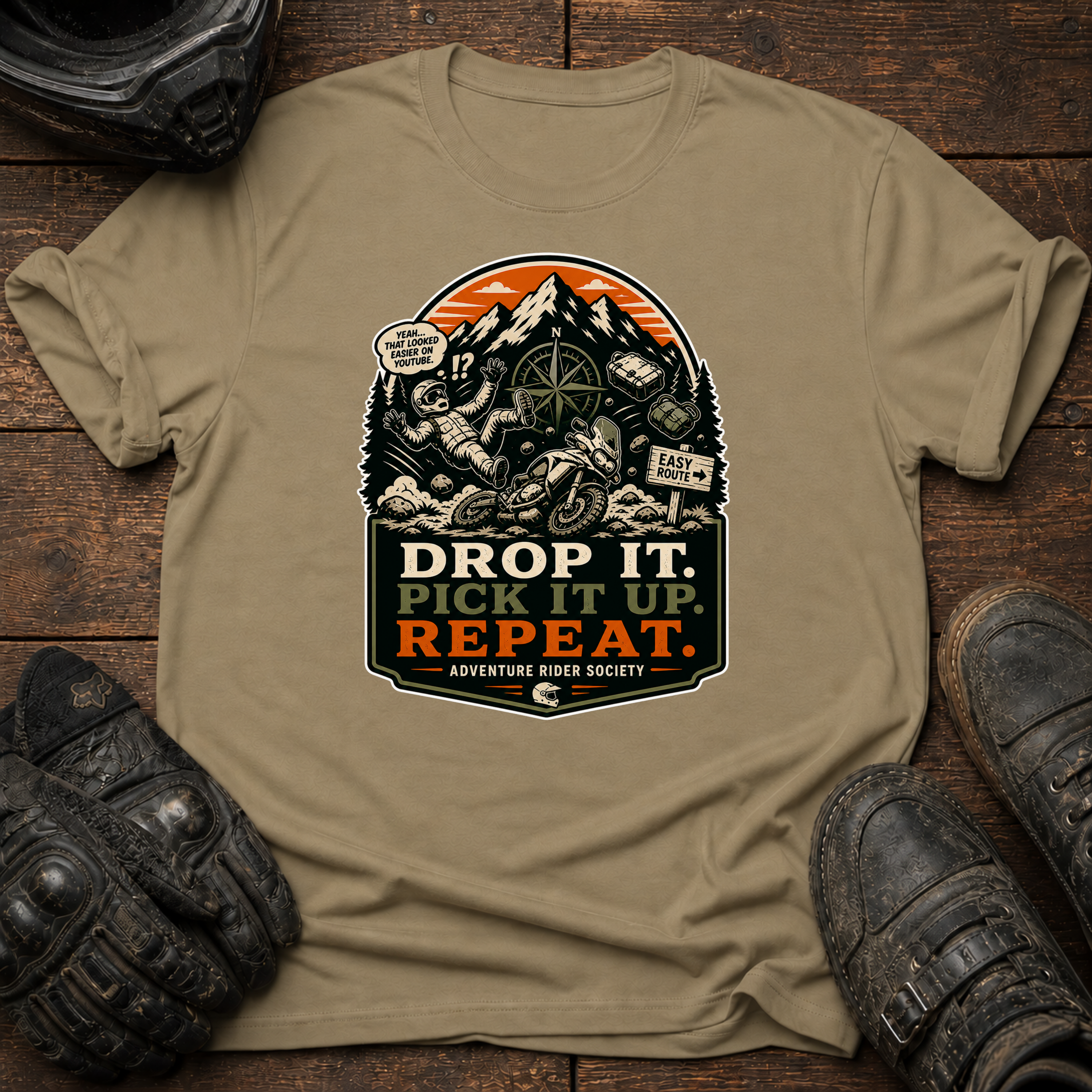 Drop It. Pick It Up. Repeat. T-Shirt