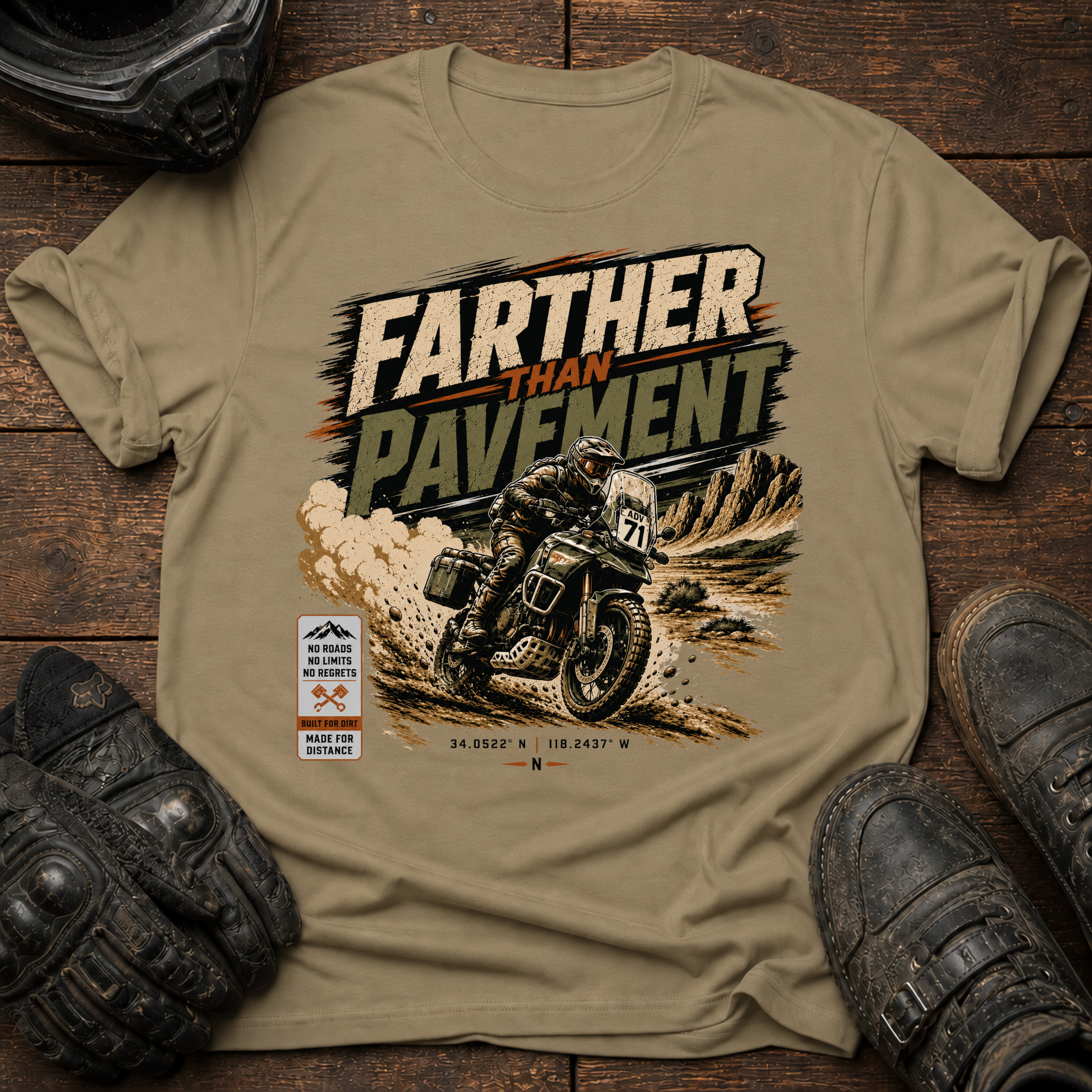 Farther Than Pavement Rally T-Shirt