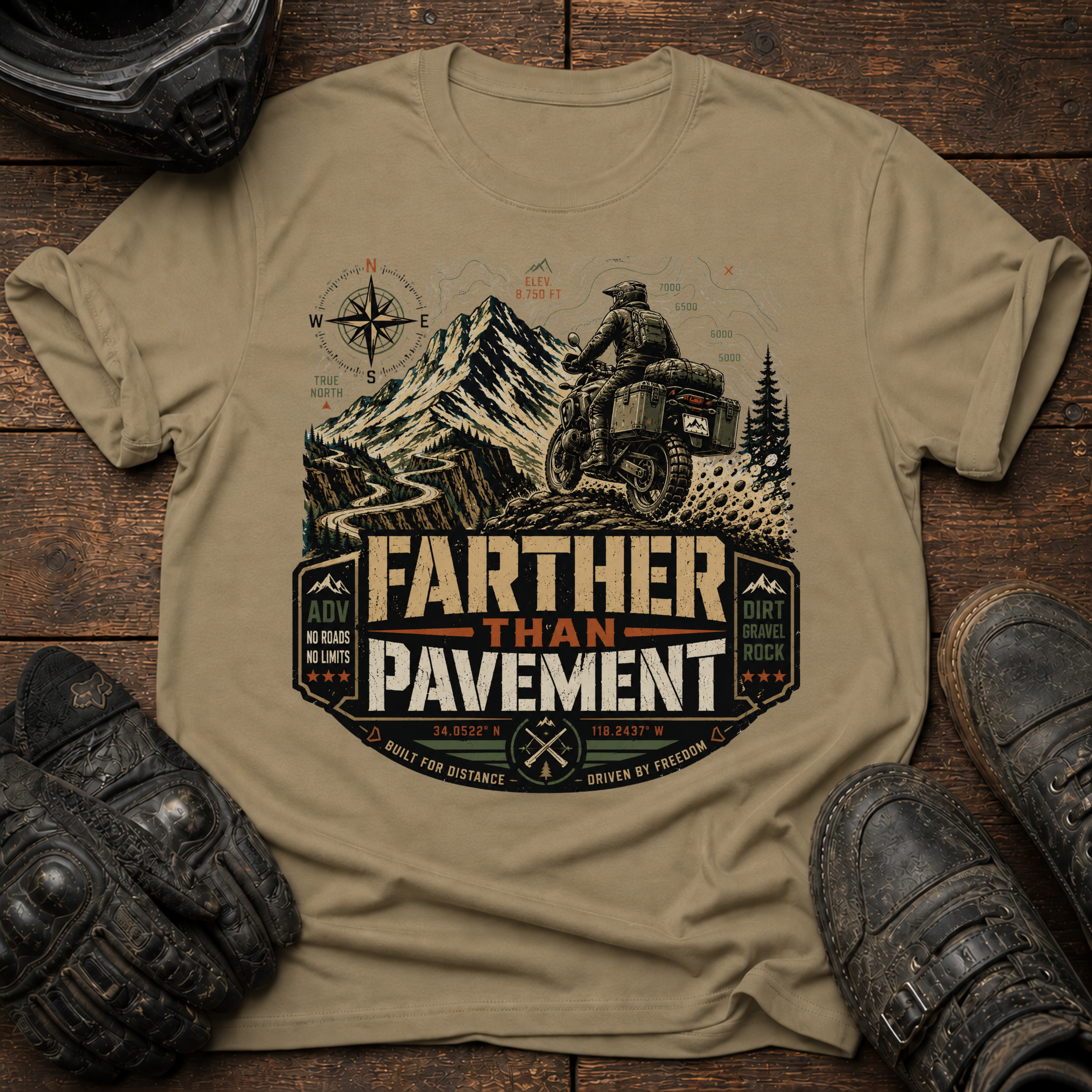 Farther Than Pavement T-Shirt