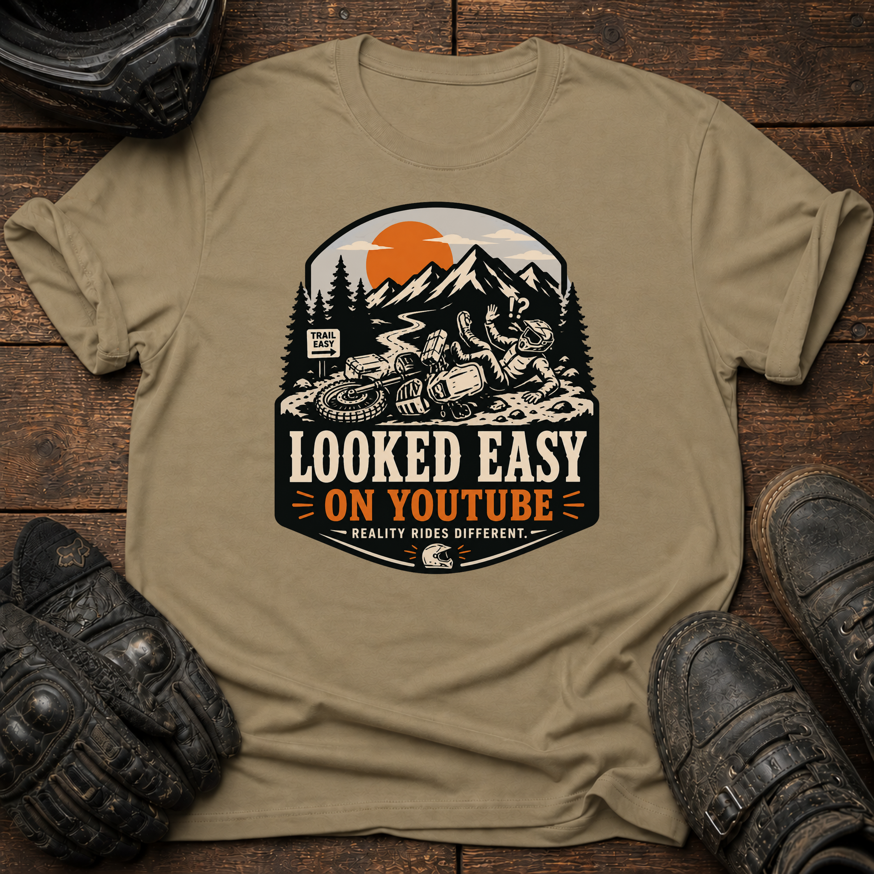 Looked Easy On Youtube T-Shirt