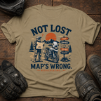 Not Lost, Maps Wrong T-Shirt