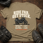 Ride Far. Get Stuck. World Tour T-Shirt