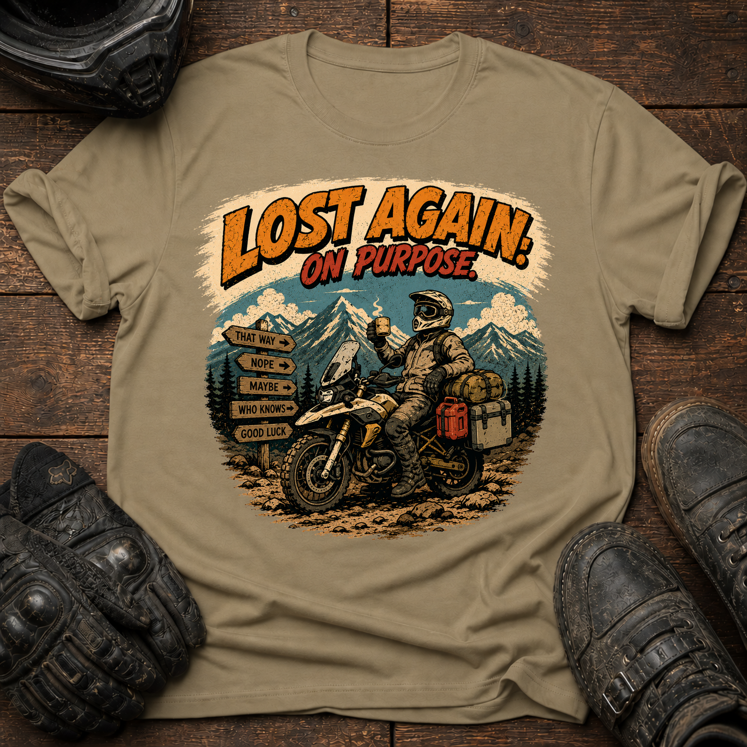 Lost Again On Purpose T-Shirt