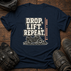 Drop. Lift. Repeat Bold T-Shirt