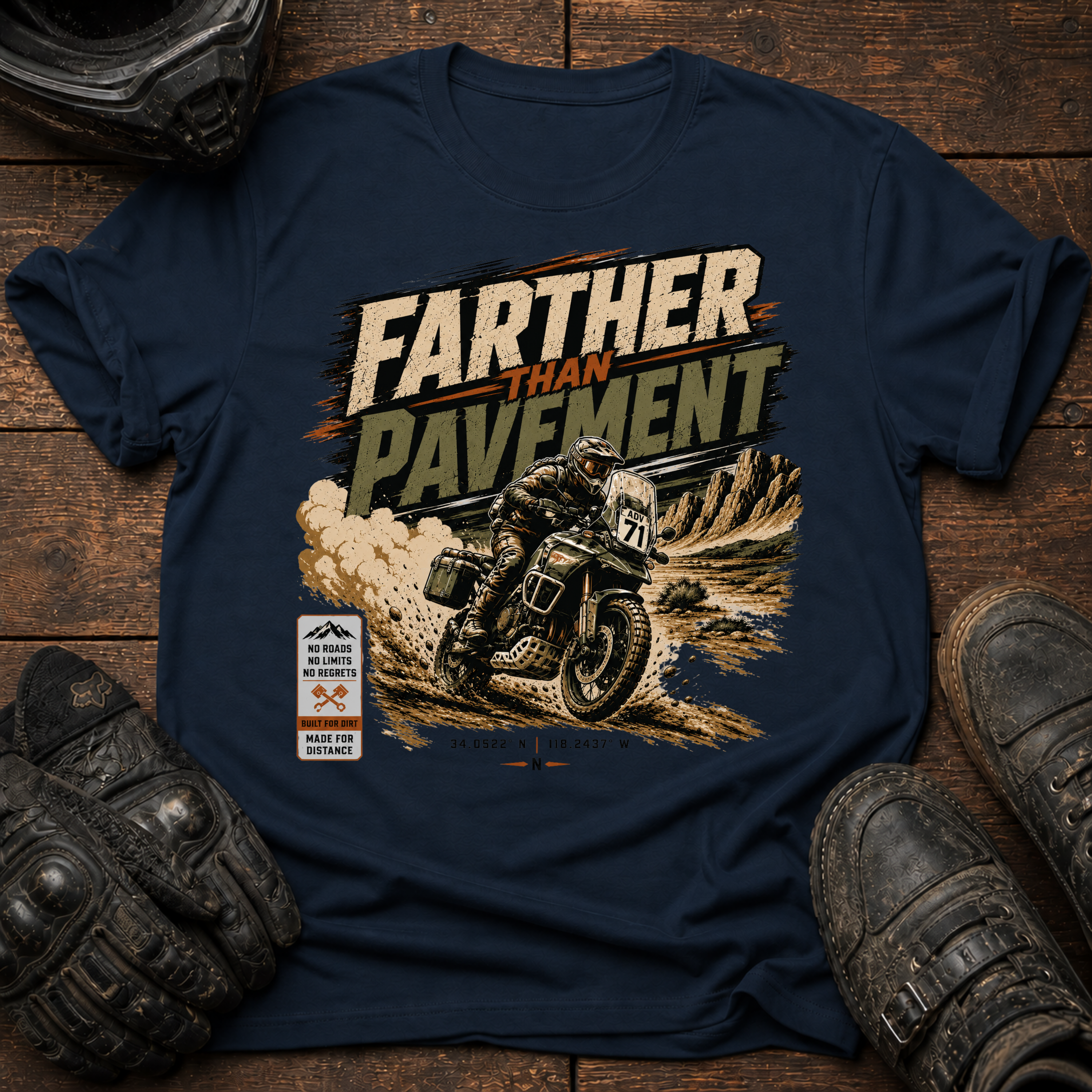Farther Than Pavement Rally T-Shirt