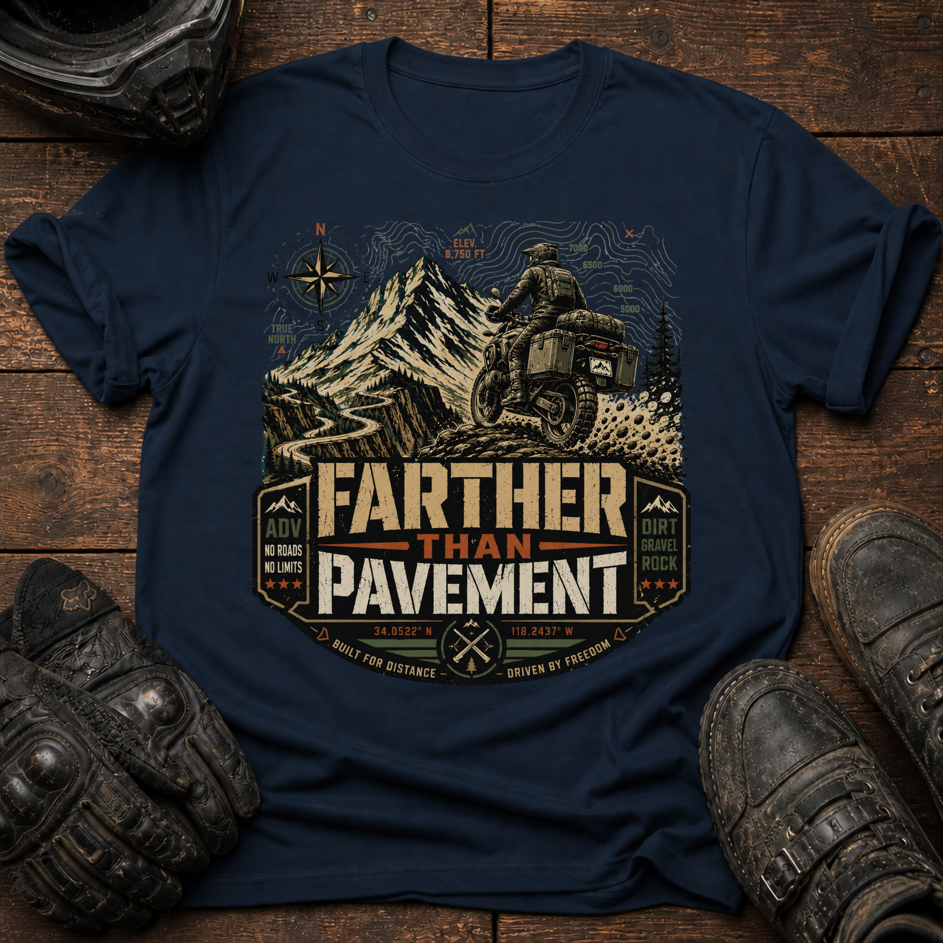 Farther Than Pavement T-Shirt