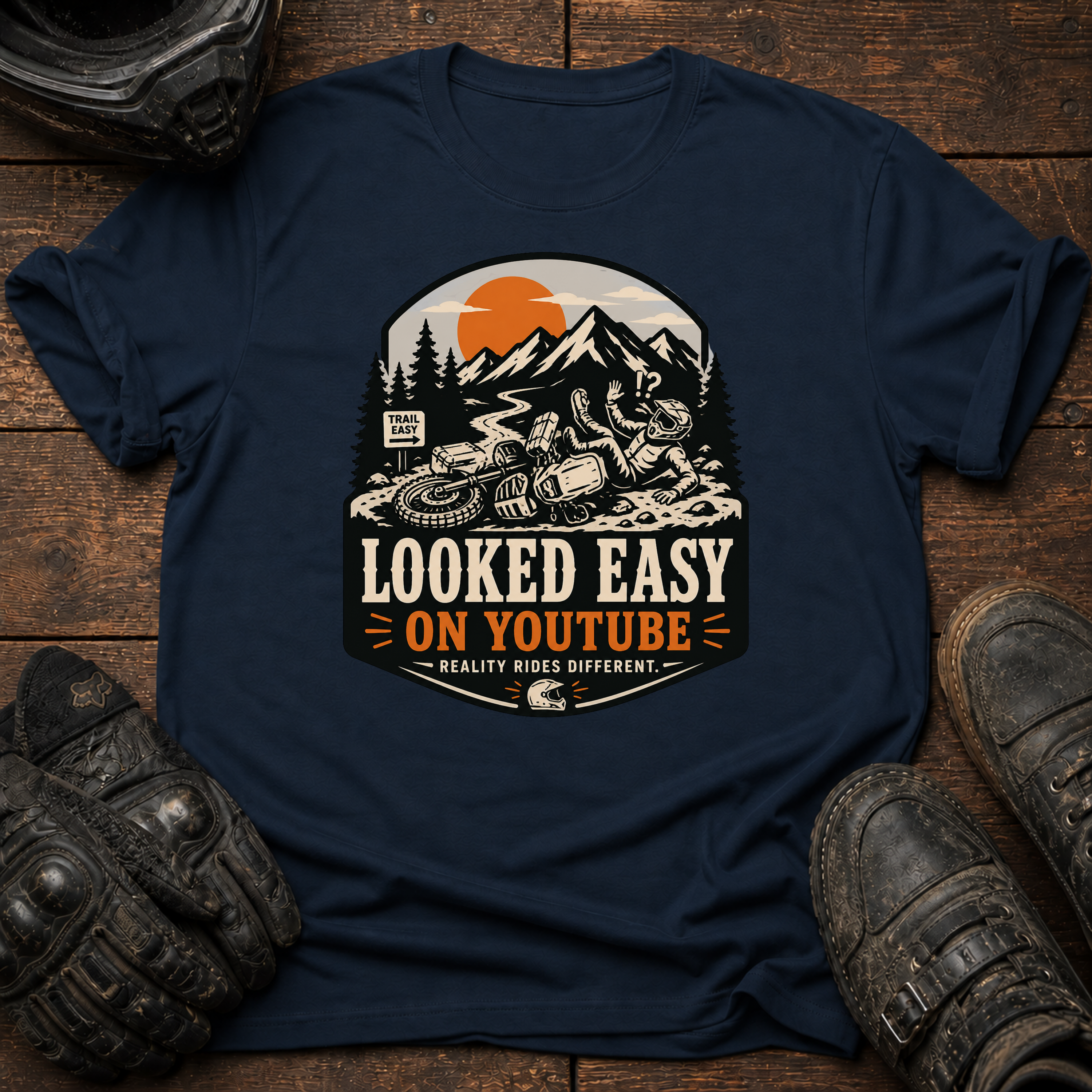 Looked Easy On Youtube T-Shirt