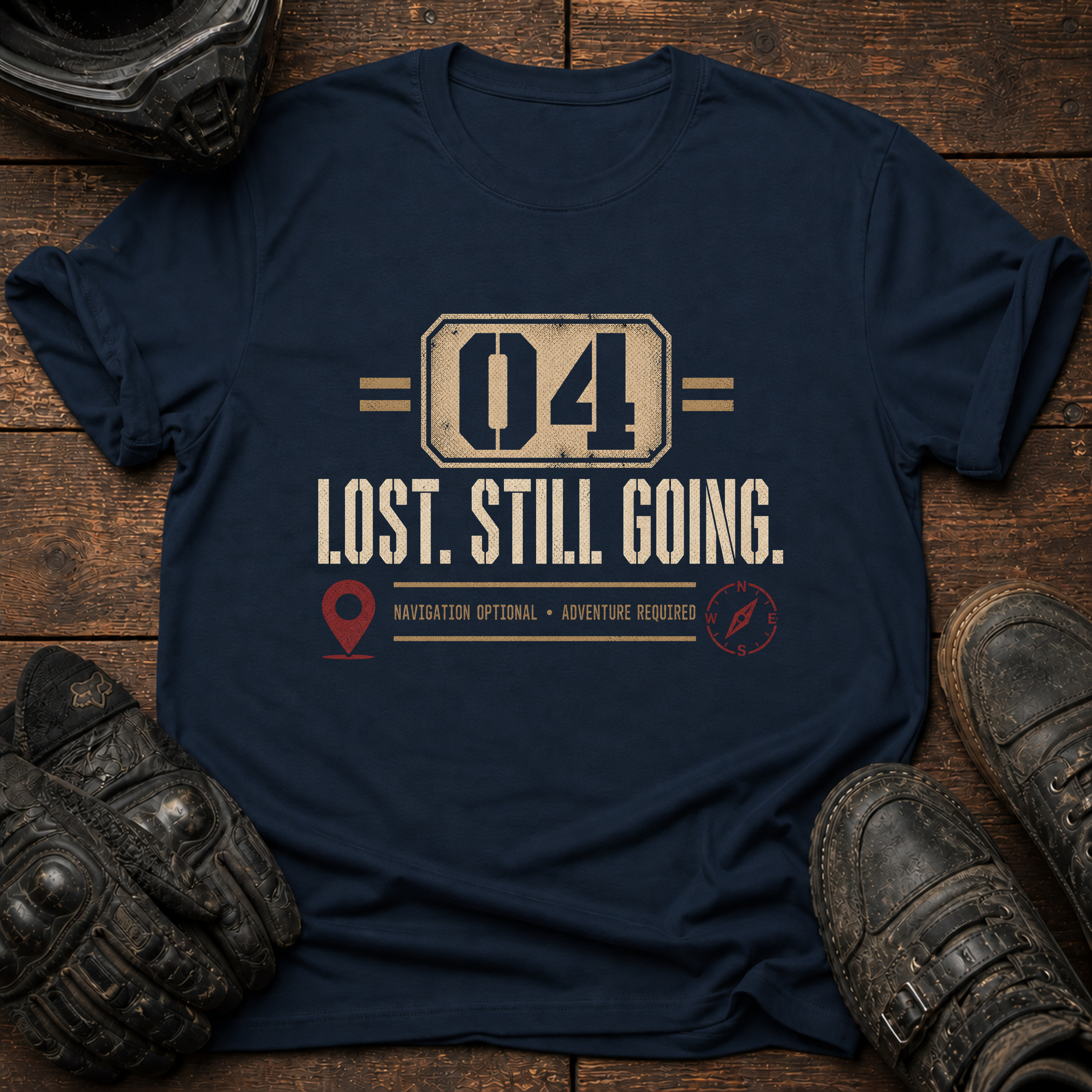 Lost. Still Going Rally T-Shirt