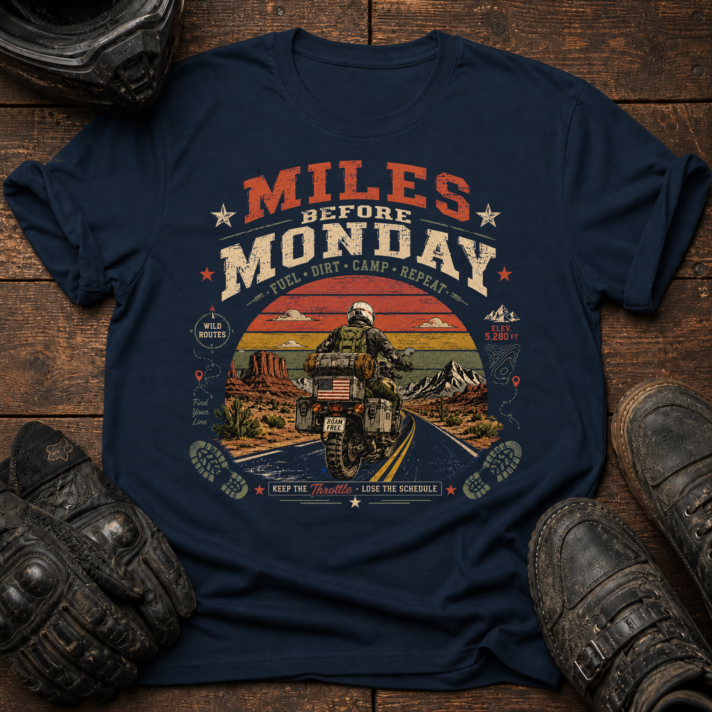 Miles Before Monday T-Shirt
