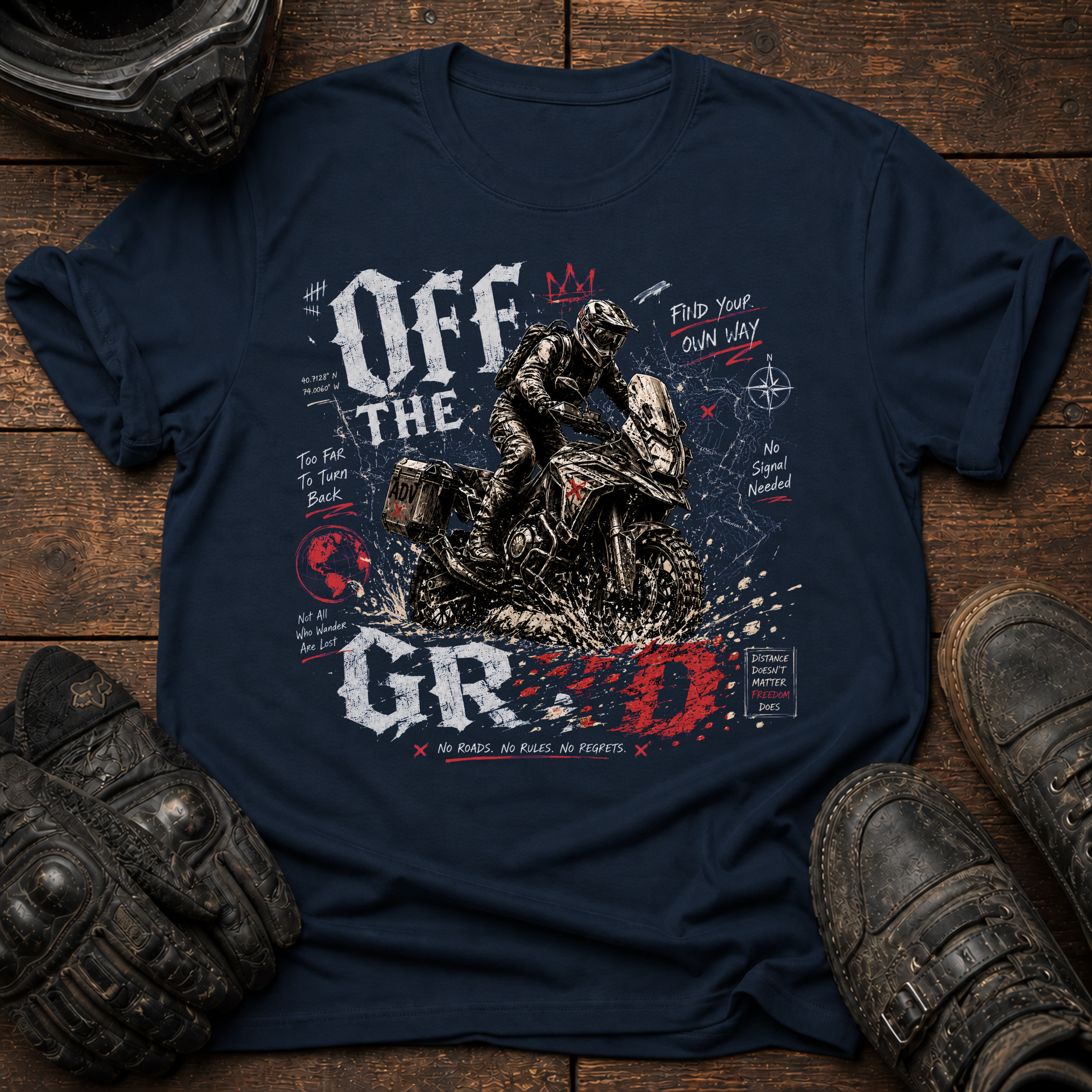 Off The Grid - Punk T-Shirt