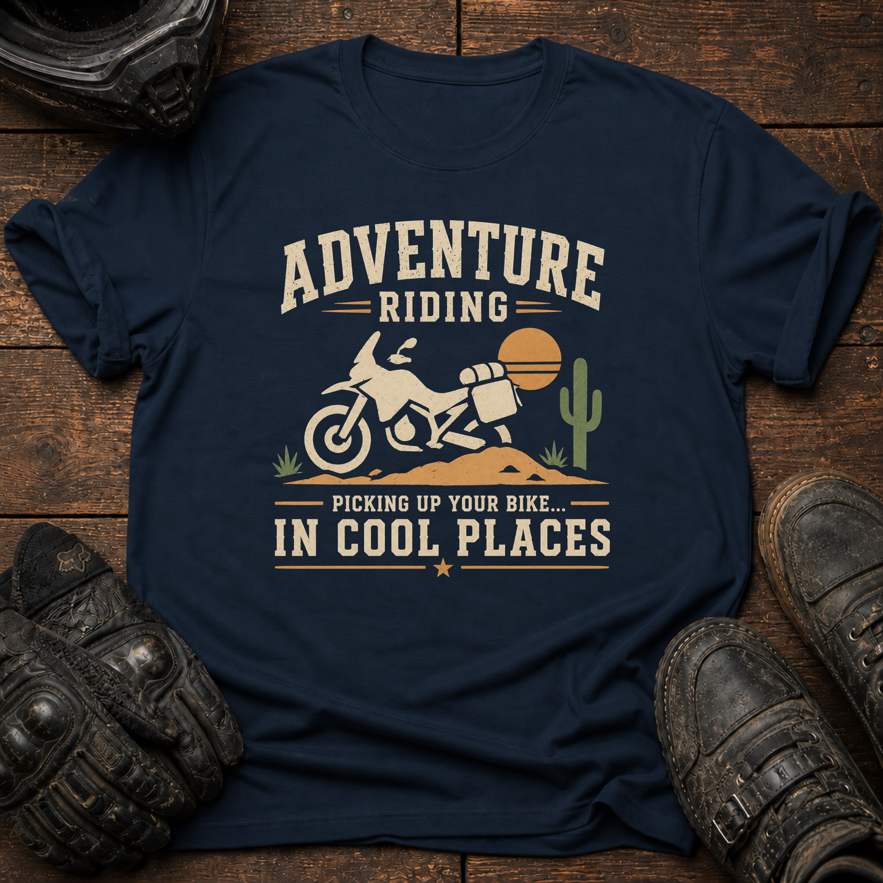 Picking Bike In Cool Places T-Shirt