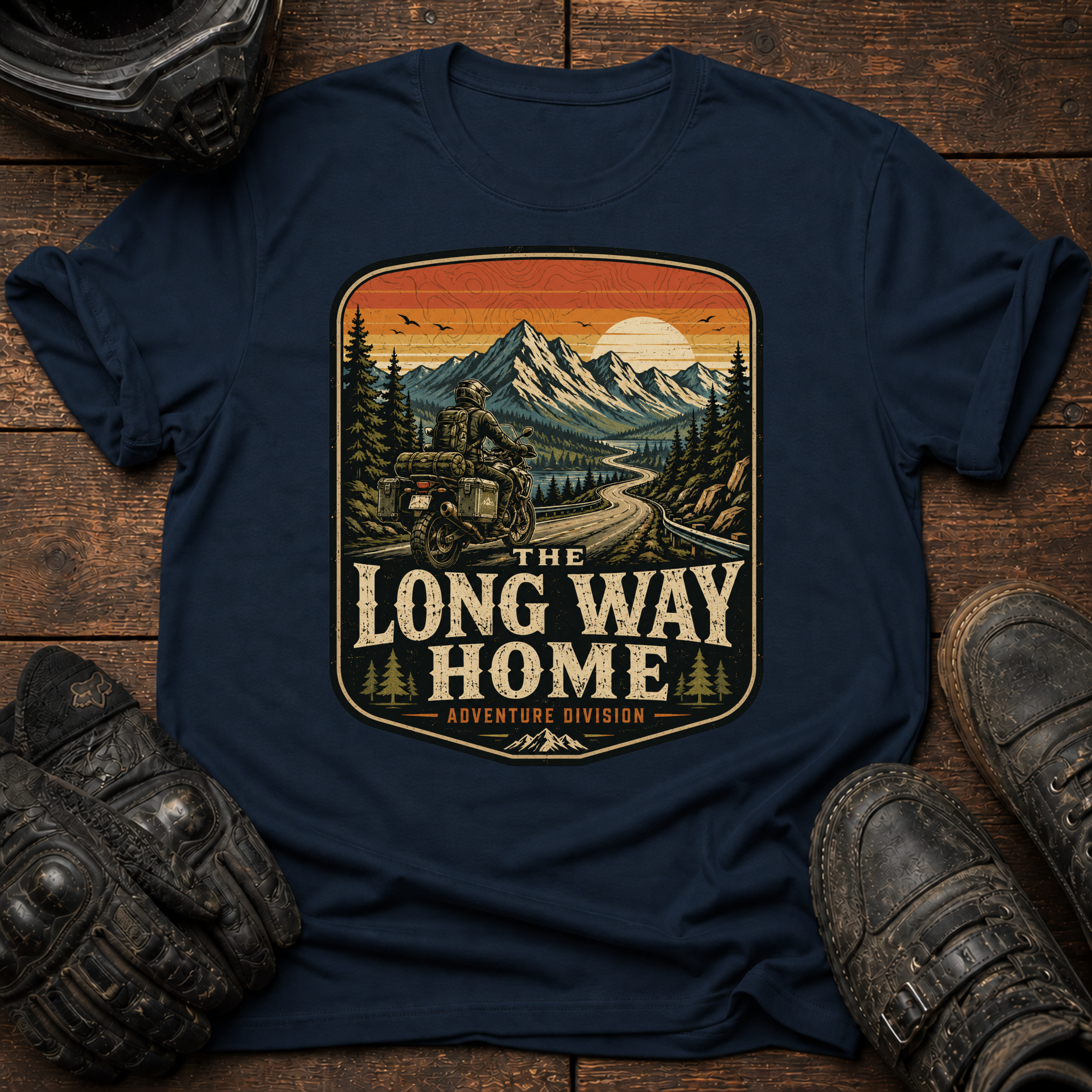The Long Way Home, Badge T-Shirt