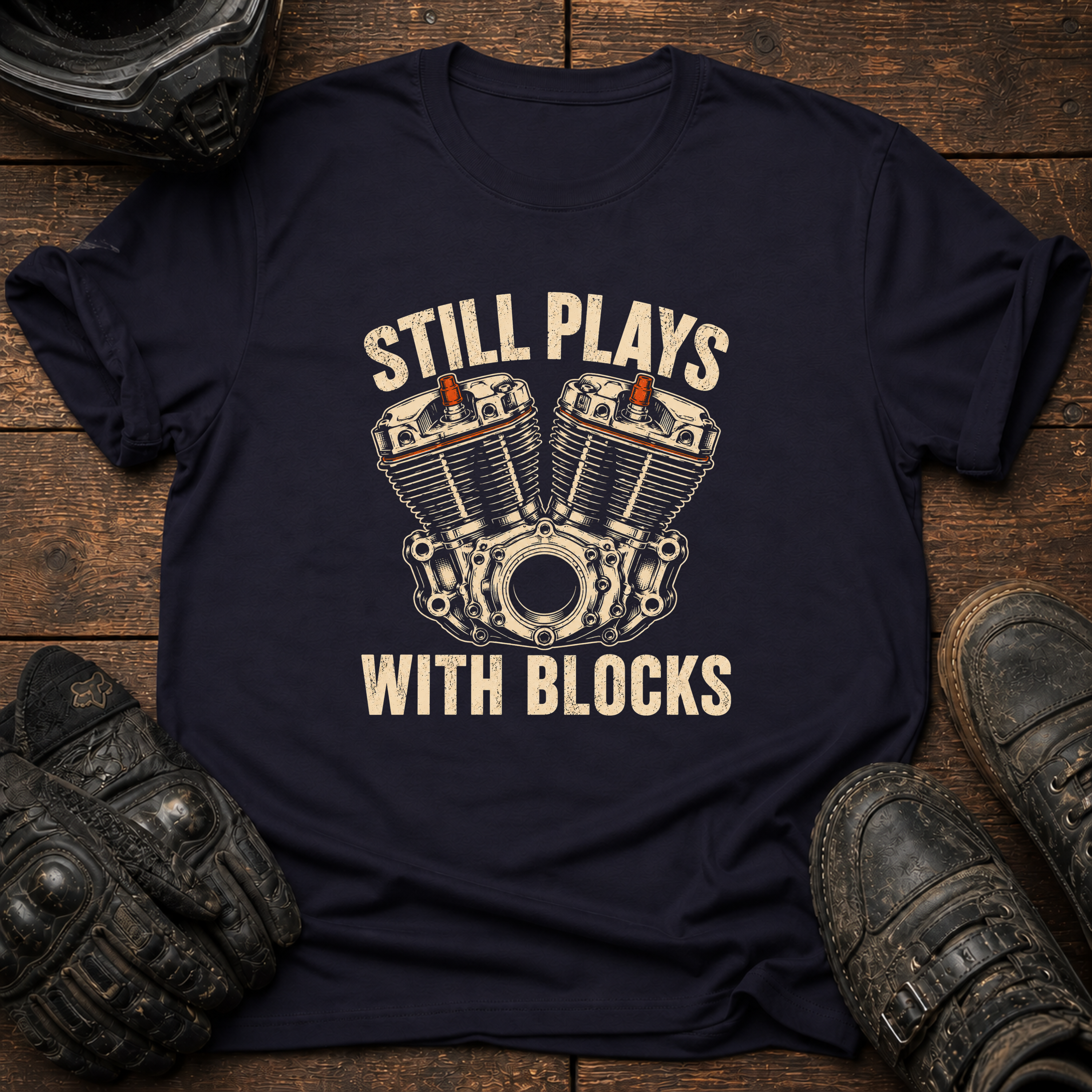 Plays With Blocks T-Shirt