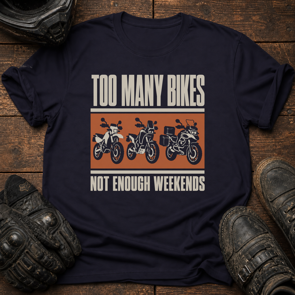 Too Many Bikes T-Shirt