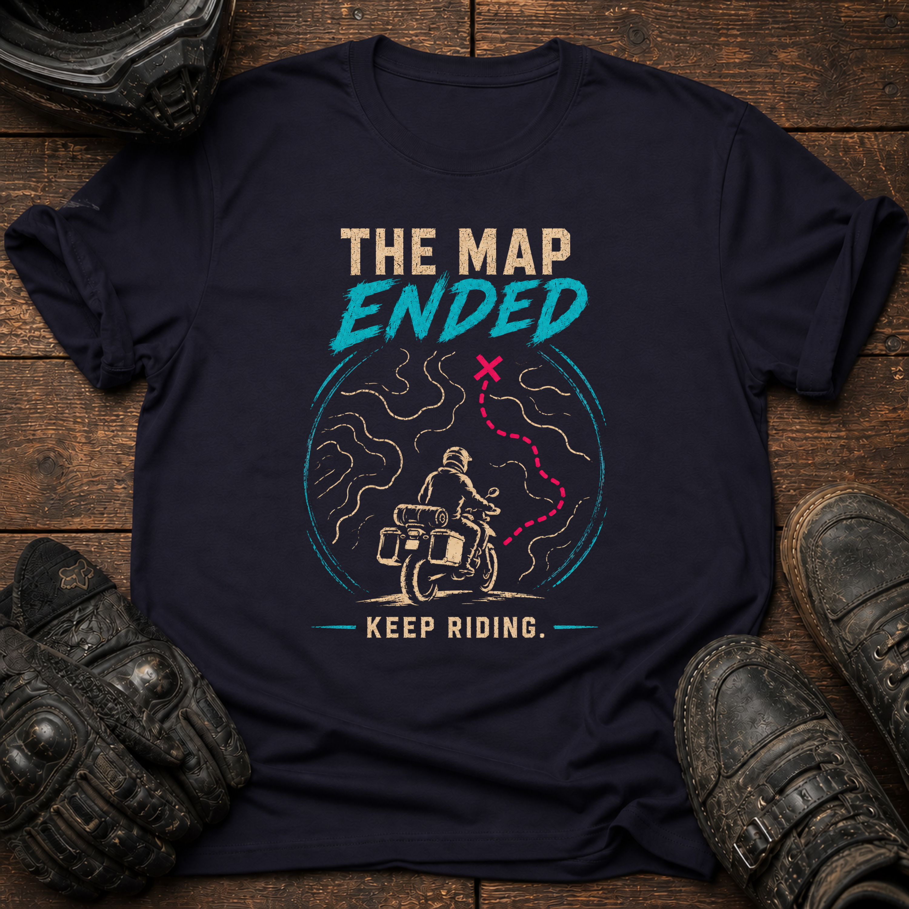 The Map Ended T-Shirt