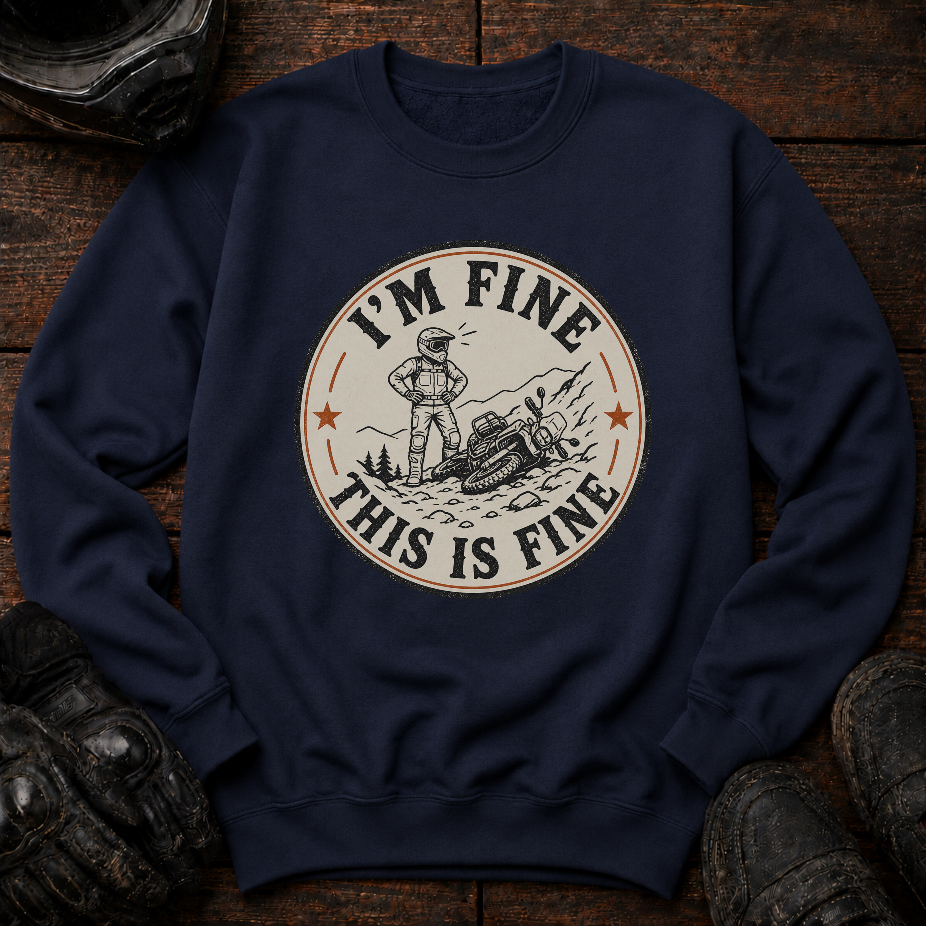 I'm Fine Crewneck