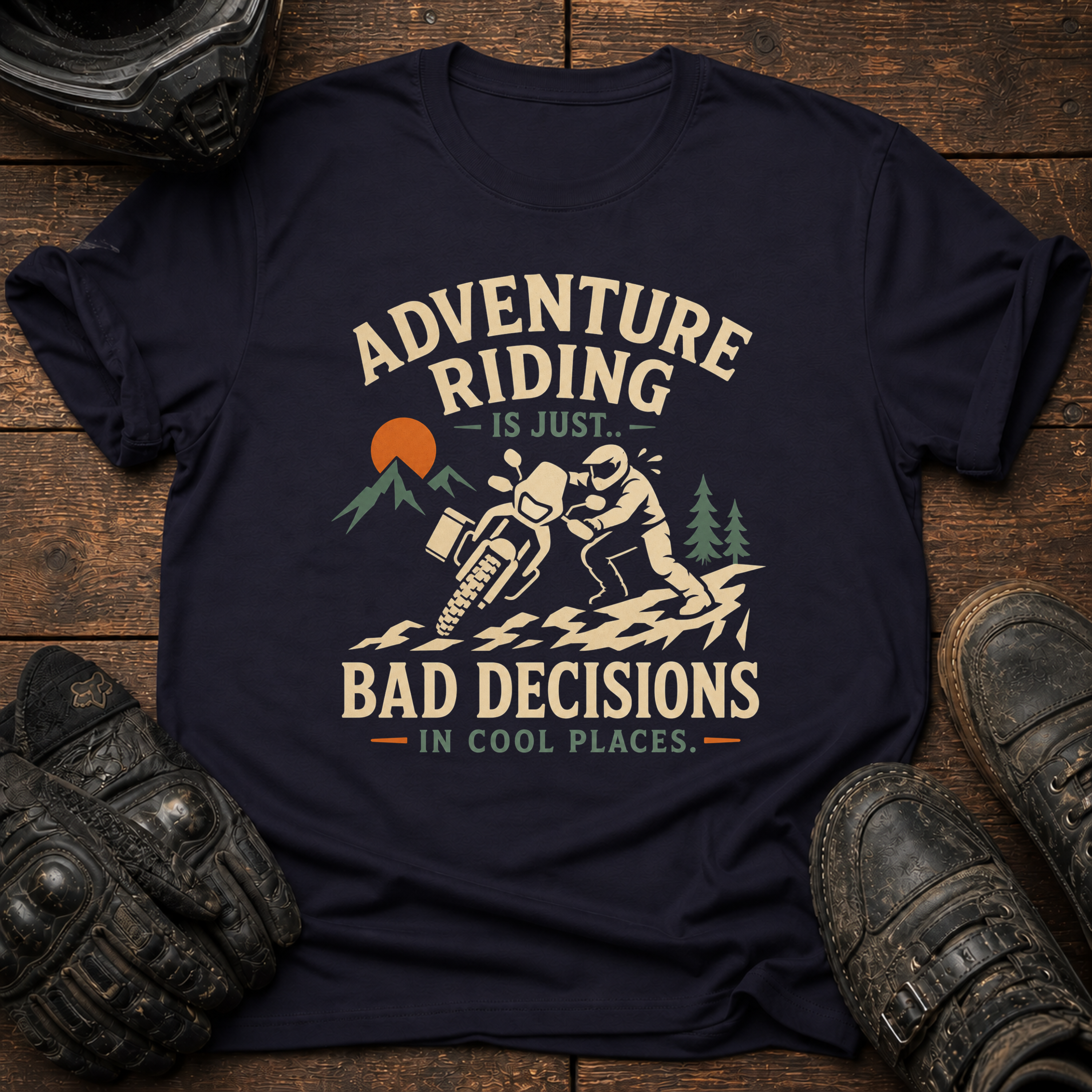 Bad Decisions, Cool Places T-Shirt