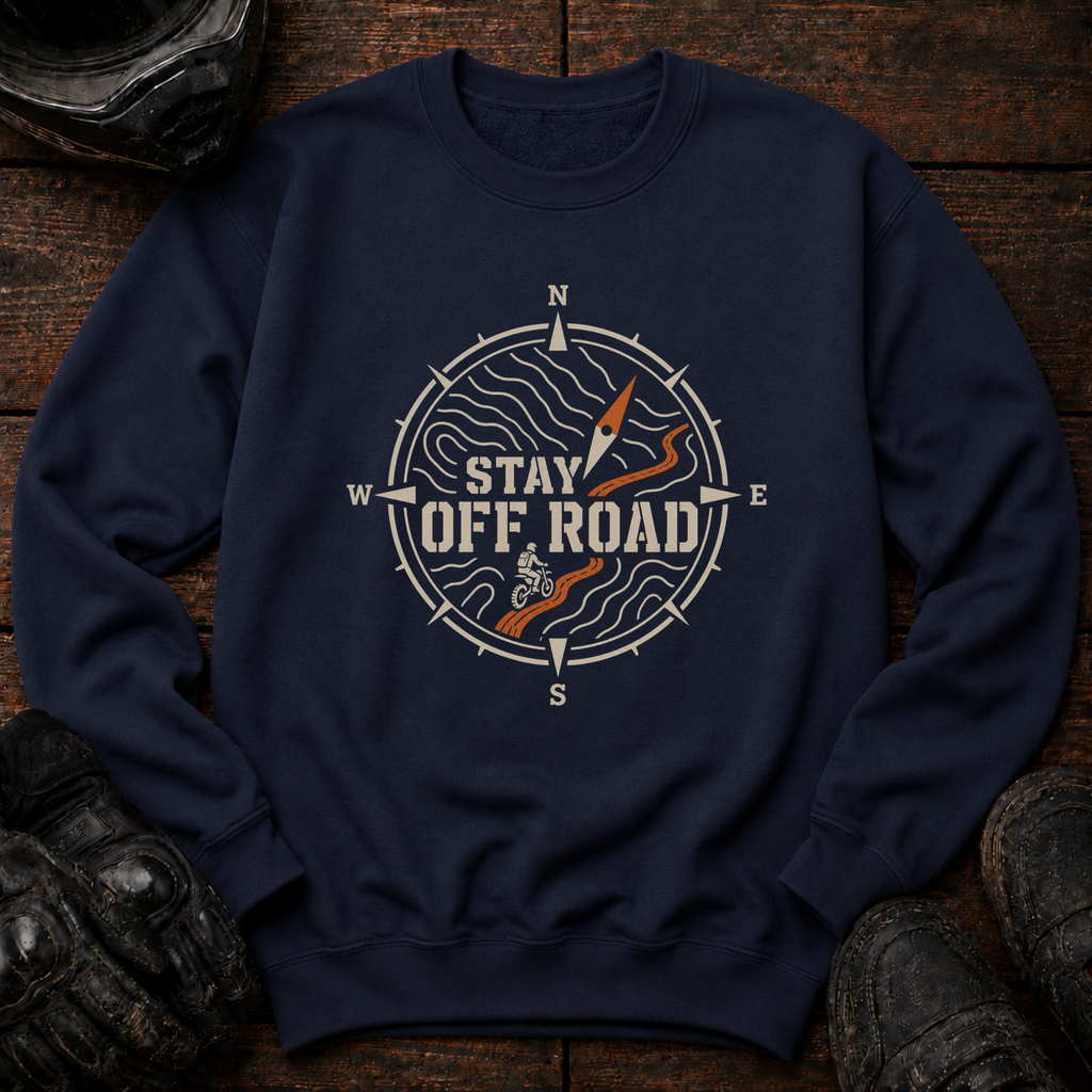 Stay Off Road Crewneck