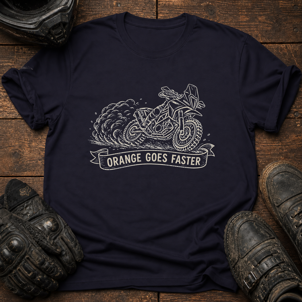 Orange Goes Faster T-Shirt