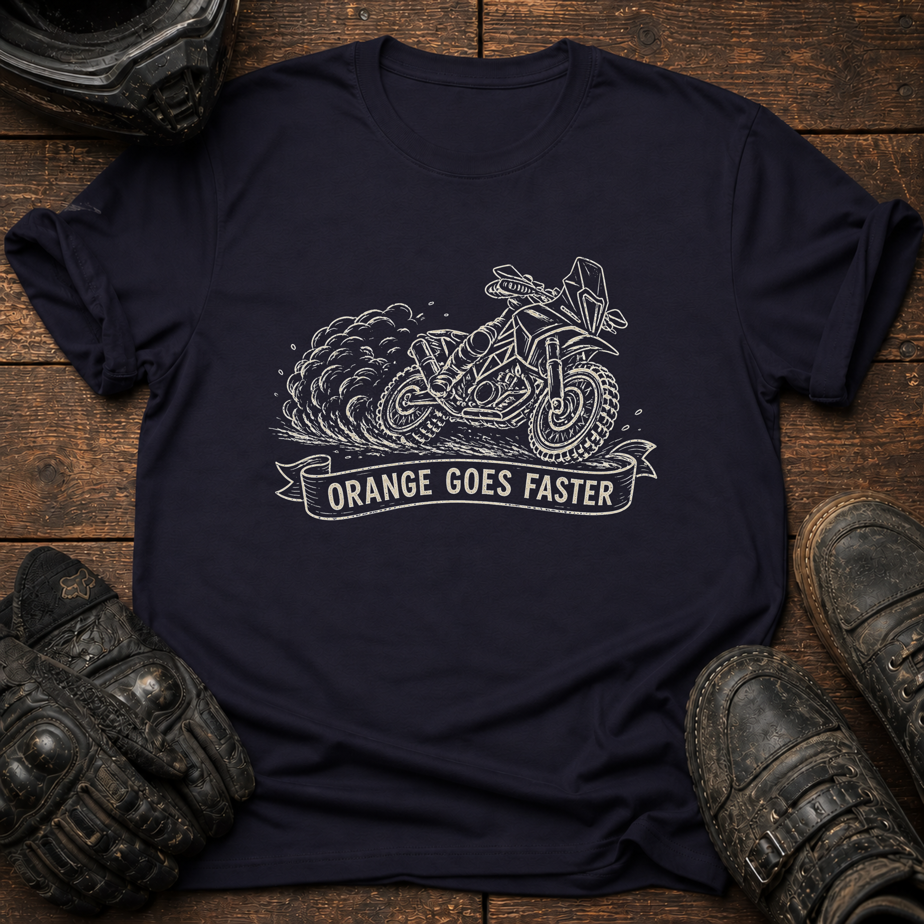 Orange Goes Faster T-Shirt