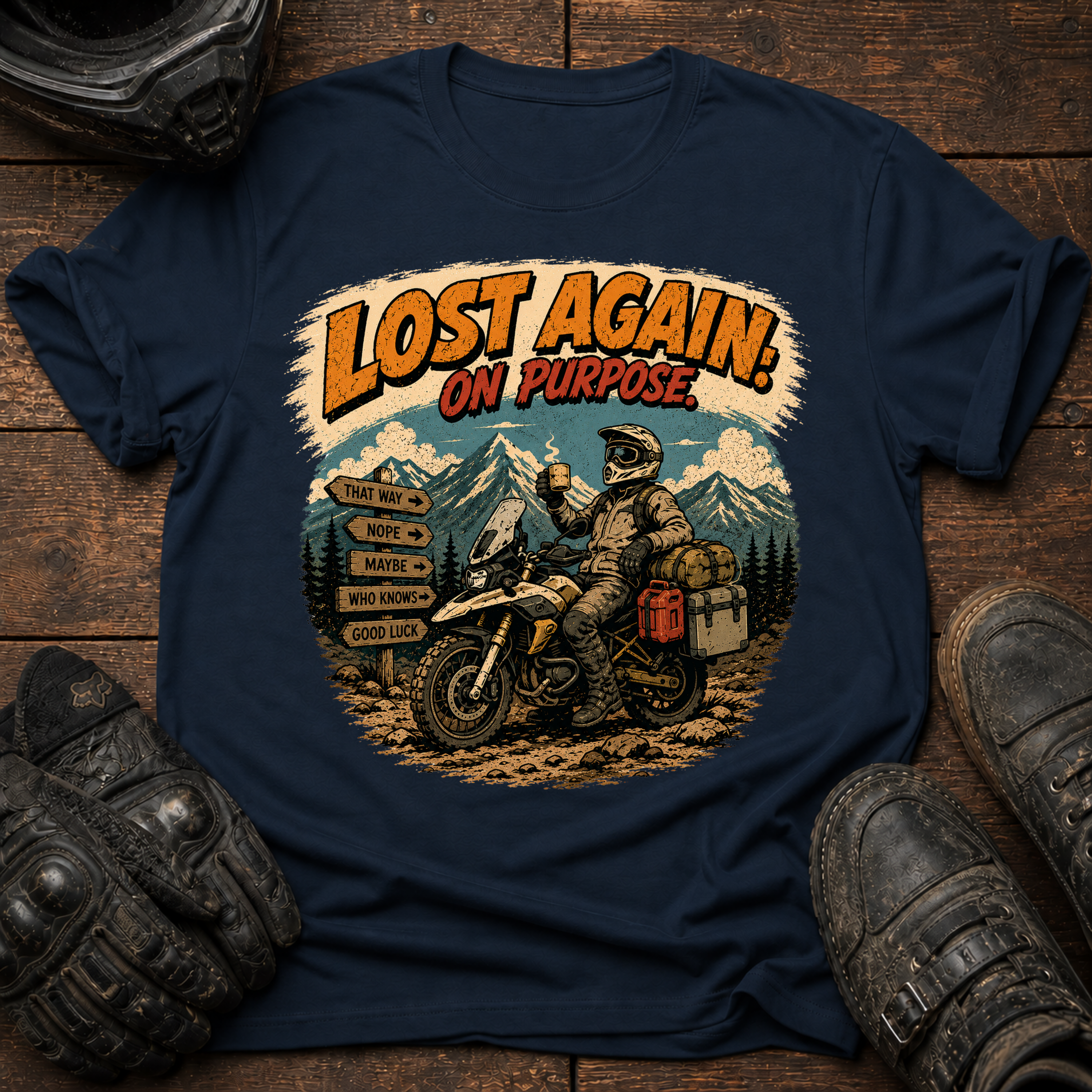 Lost Again On Purpose T-Shirt