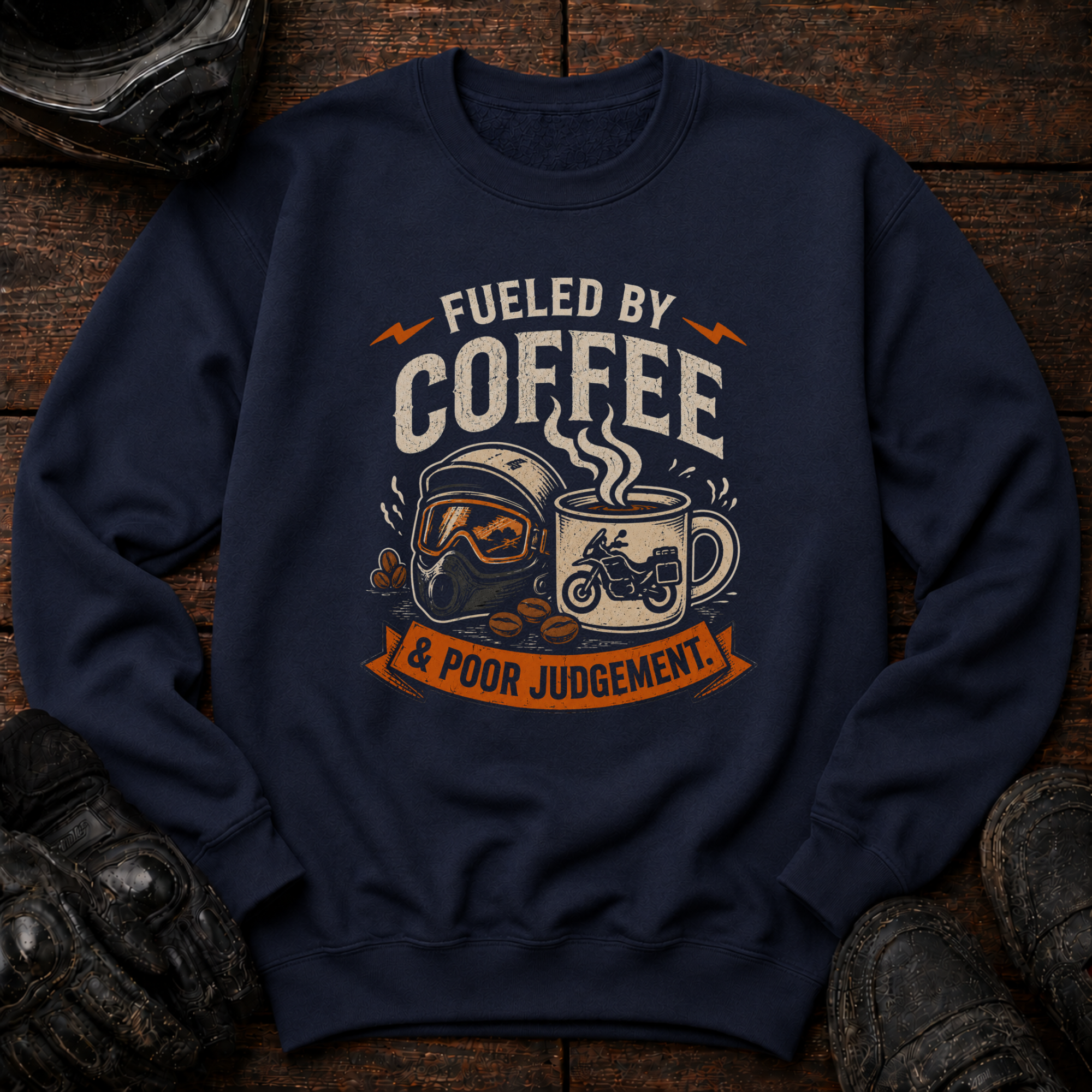 Feuled By Coffee Crewneck