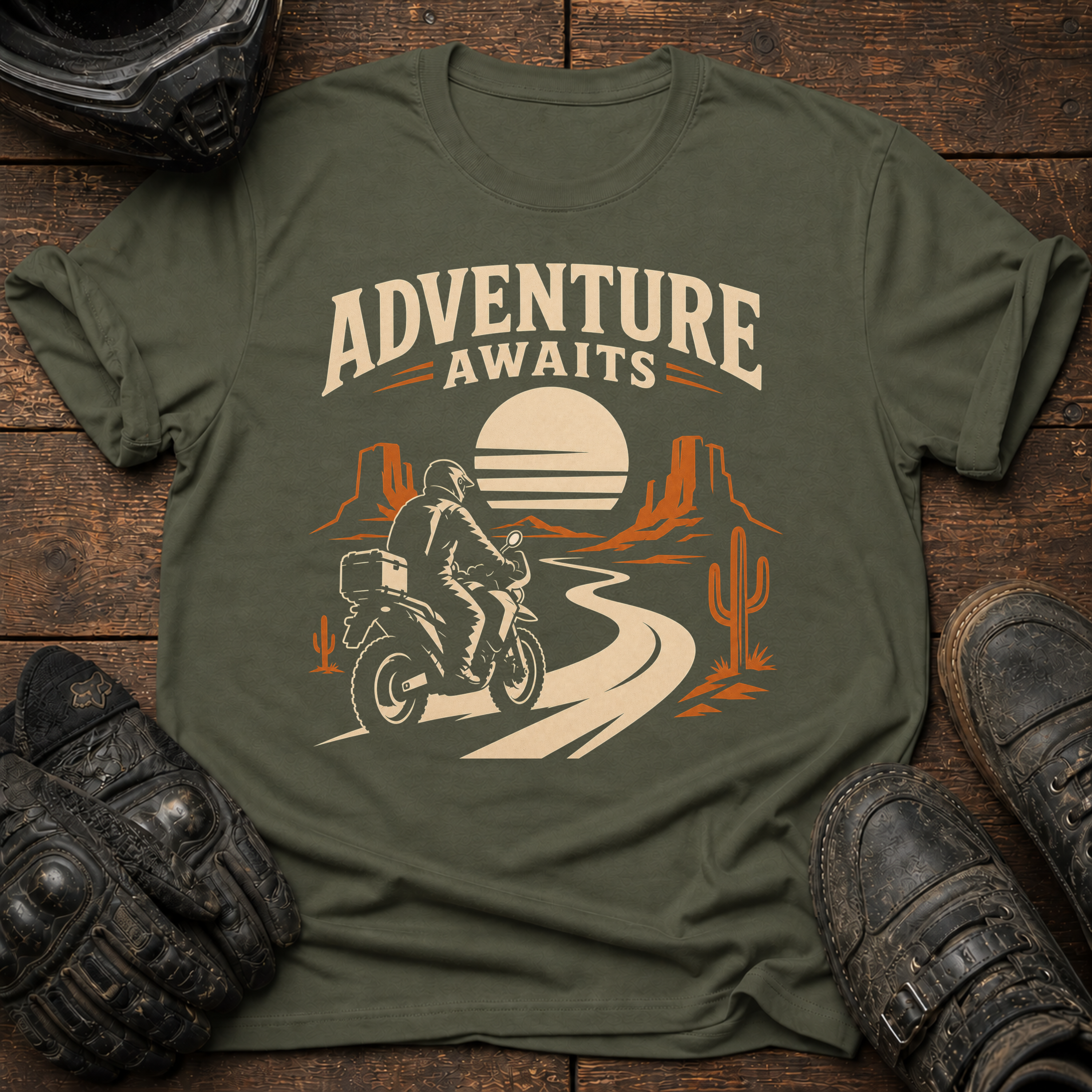 Adventure Awaits, Desert T-Shirt