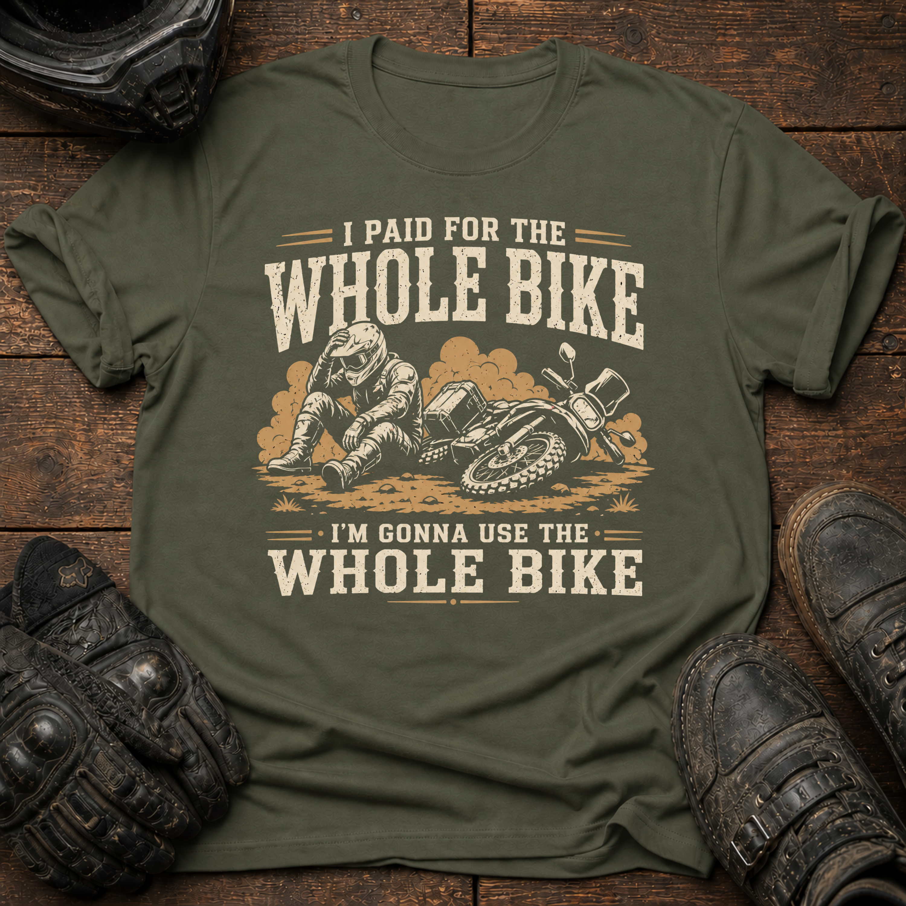 I Paid For The Whole Bike T-Shirt