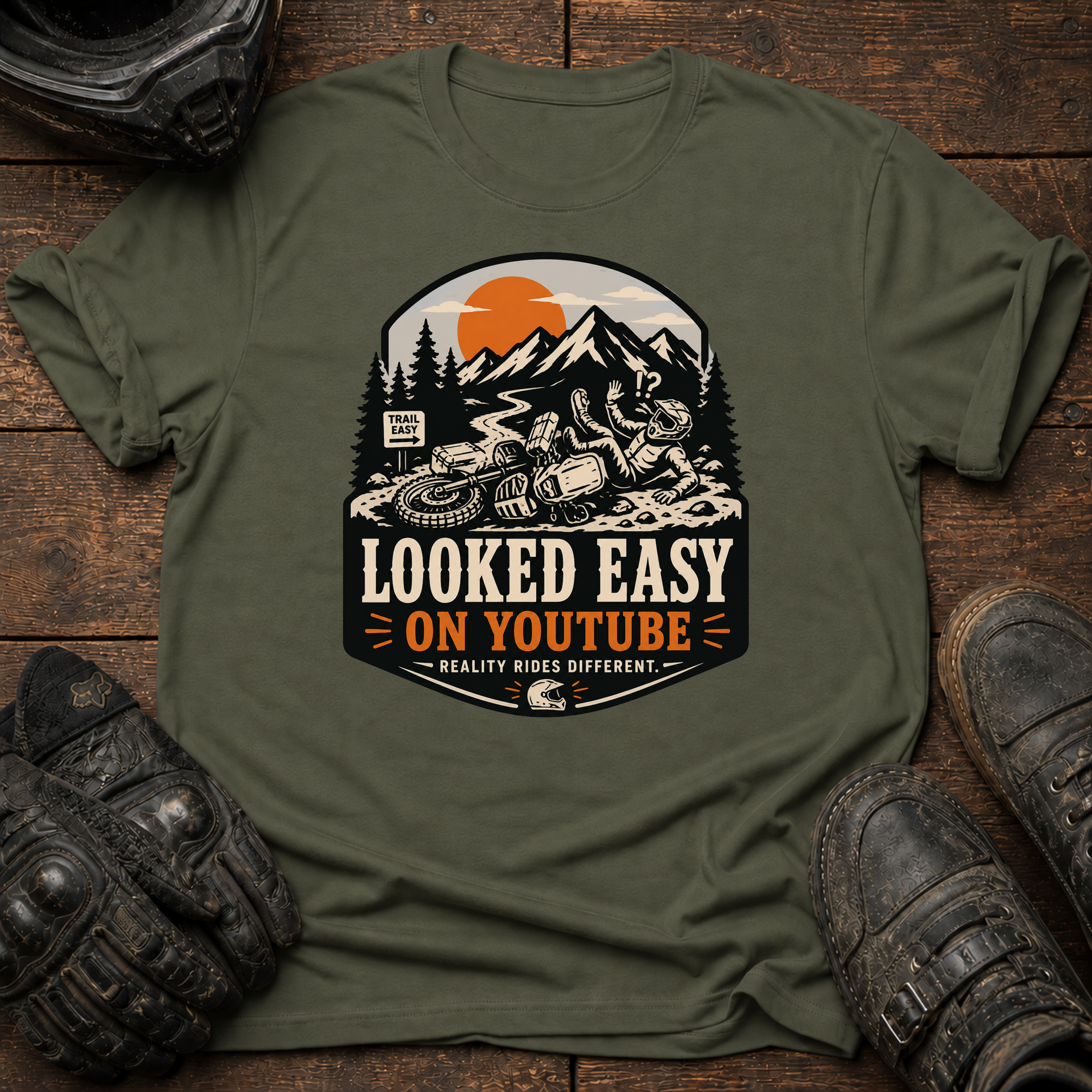 Looked Easy On Youtube T-Shirt