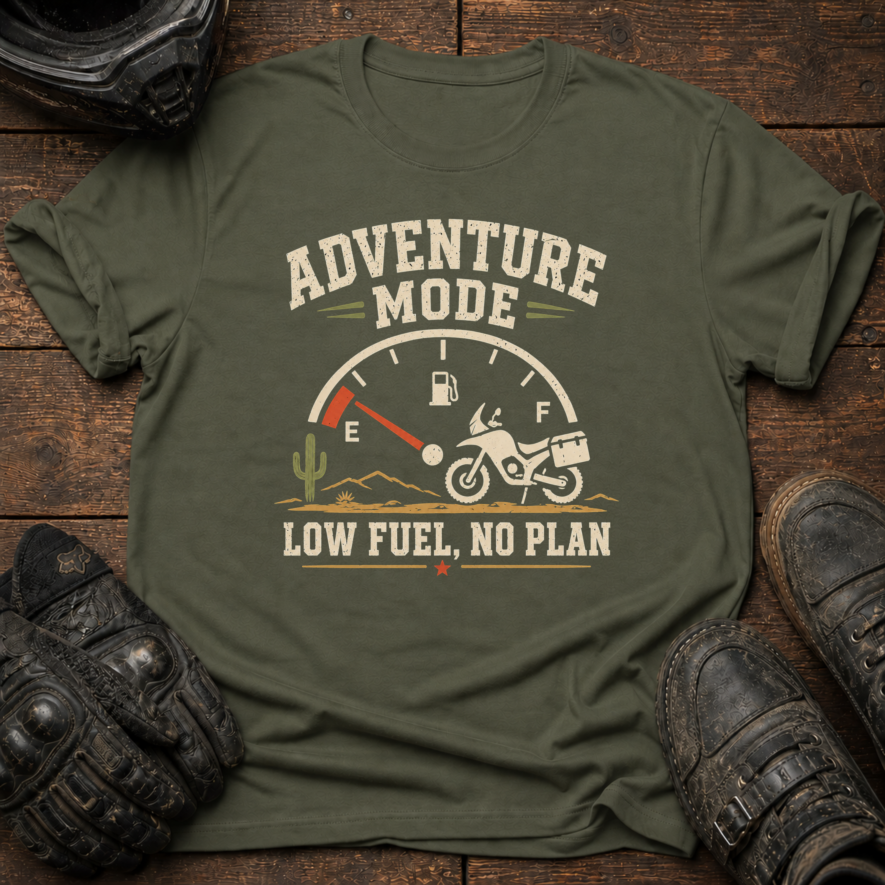 Low Fuel, No Plan T-Shirt