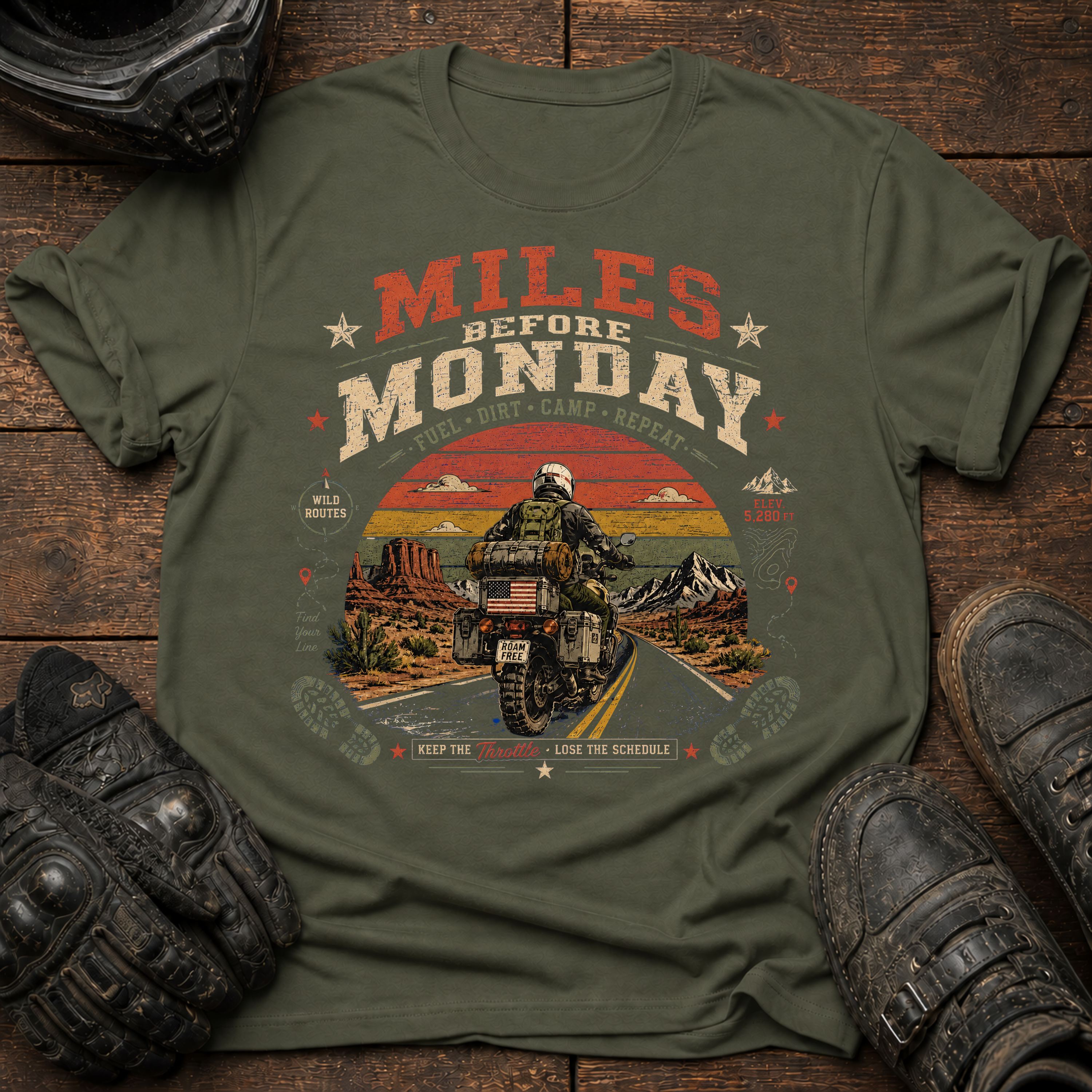 Miles Before Monday T-Shirt