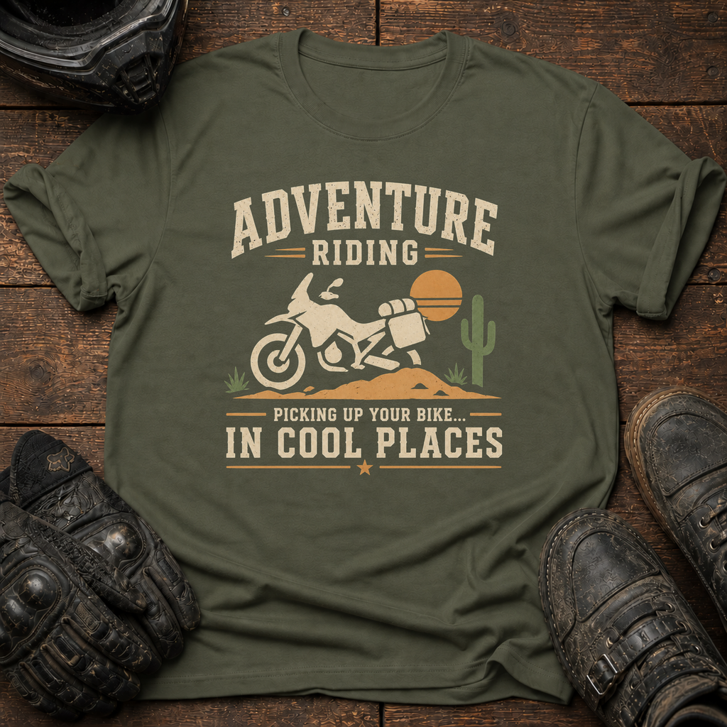 Picking Bike In Cool Places T-Shirt