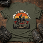 Send It. Regret It. Repeat Vintage Sundown T-Shirt