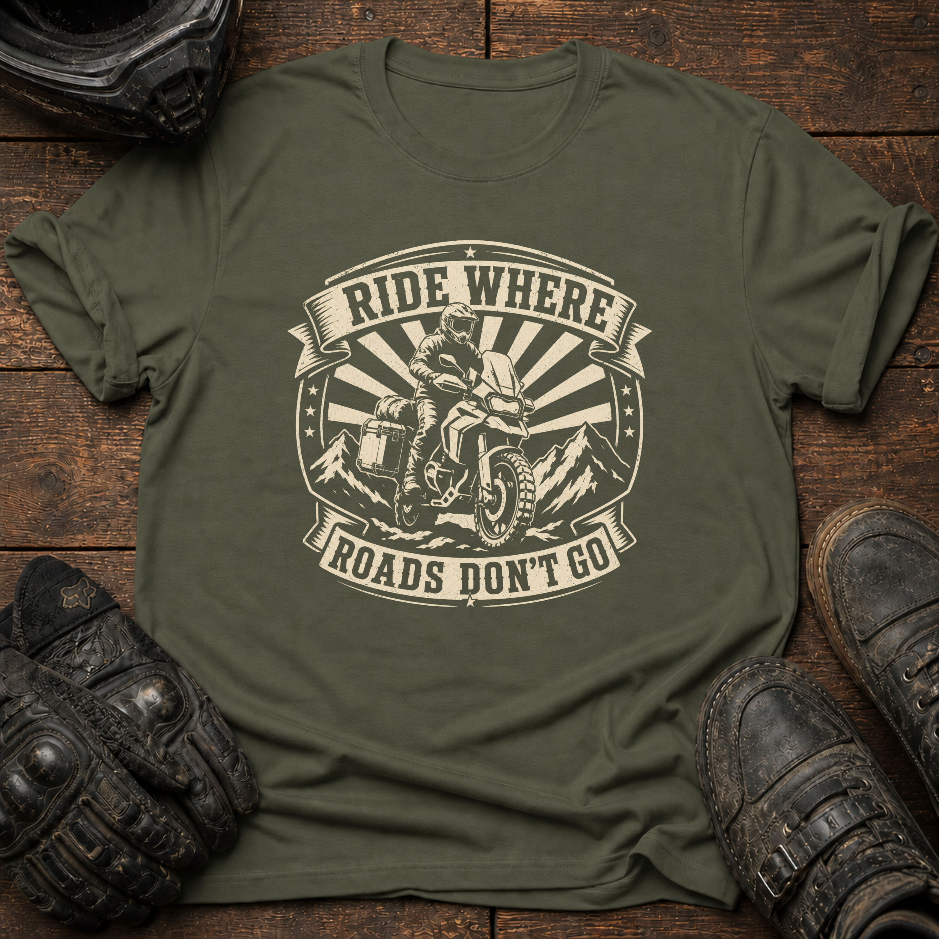 Roads Don't Go T-Shirt