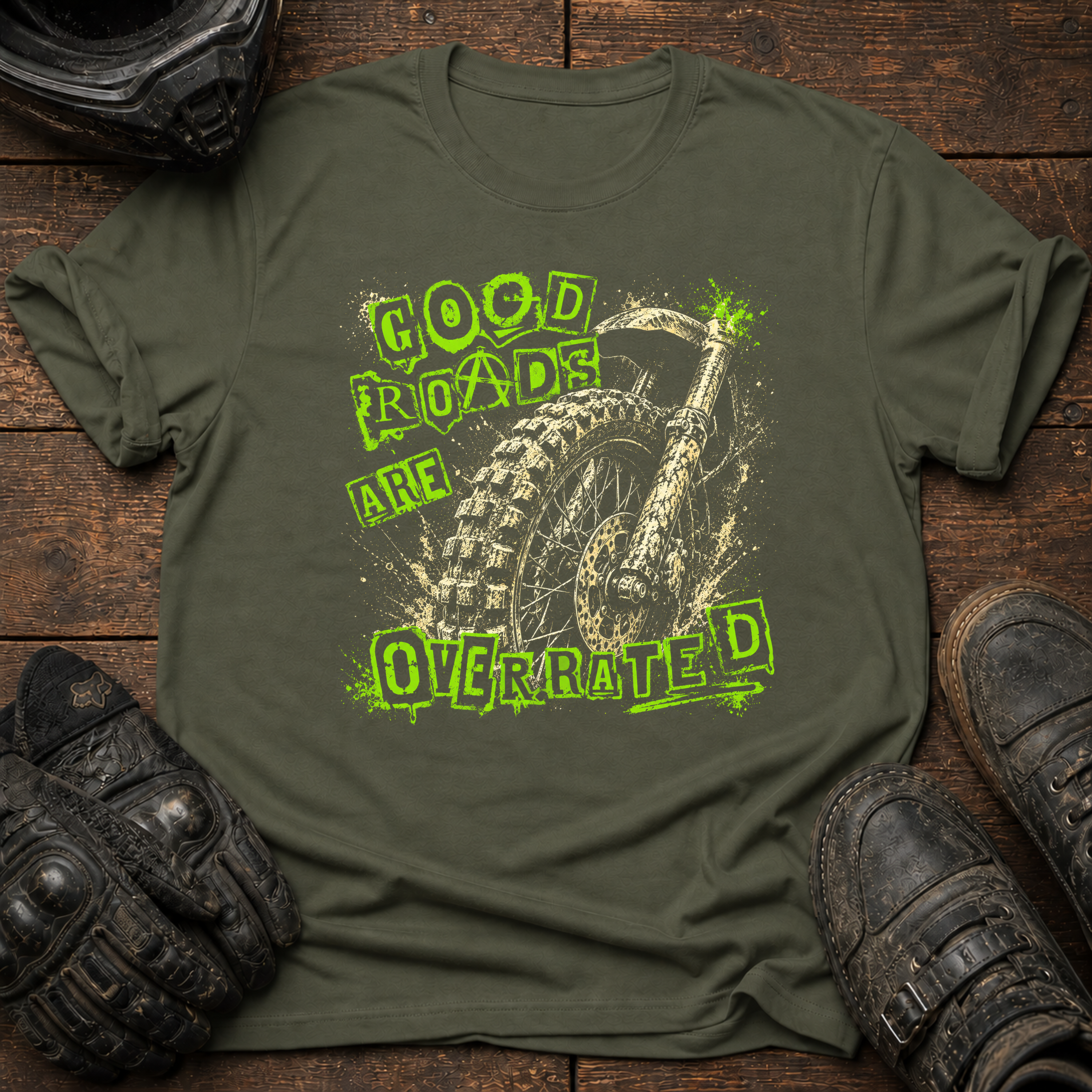 Good Roads Grunge T-Shirt