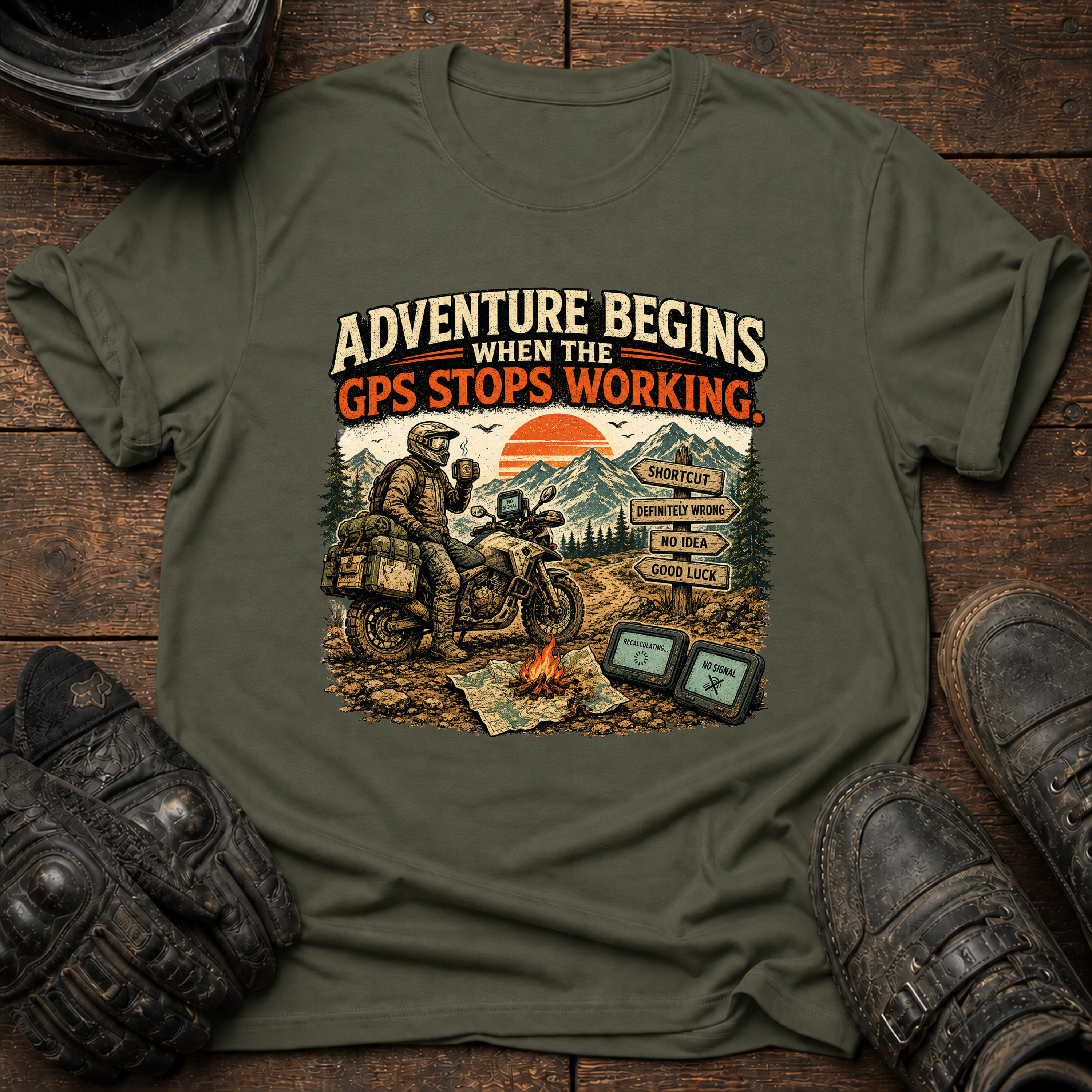 No GPS T-Shirt
