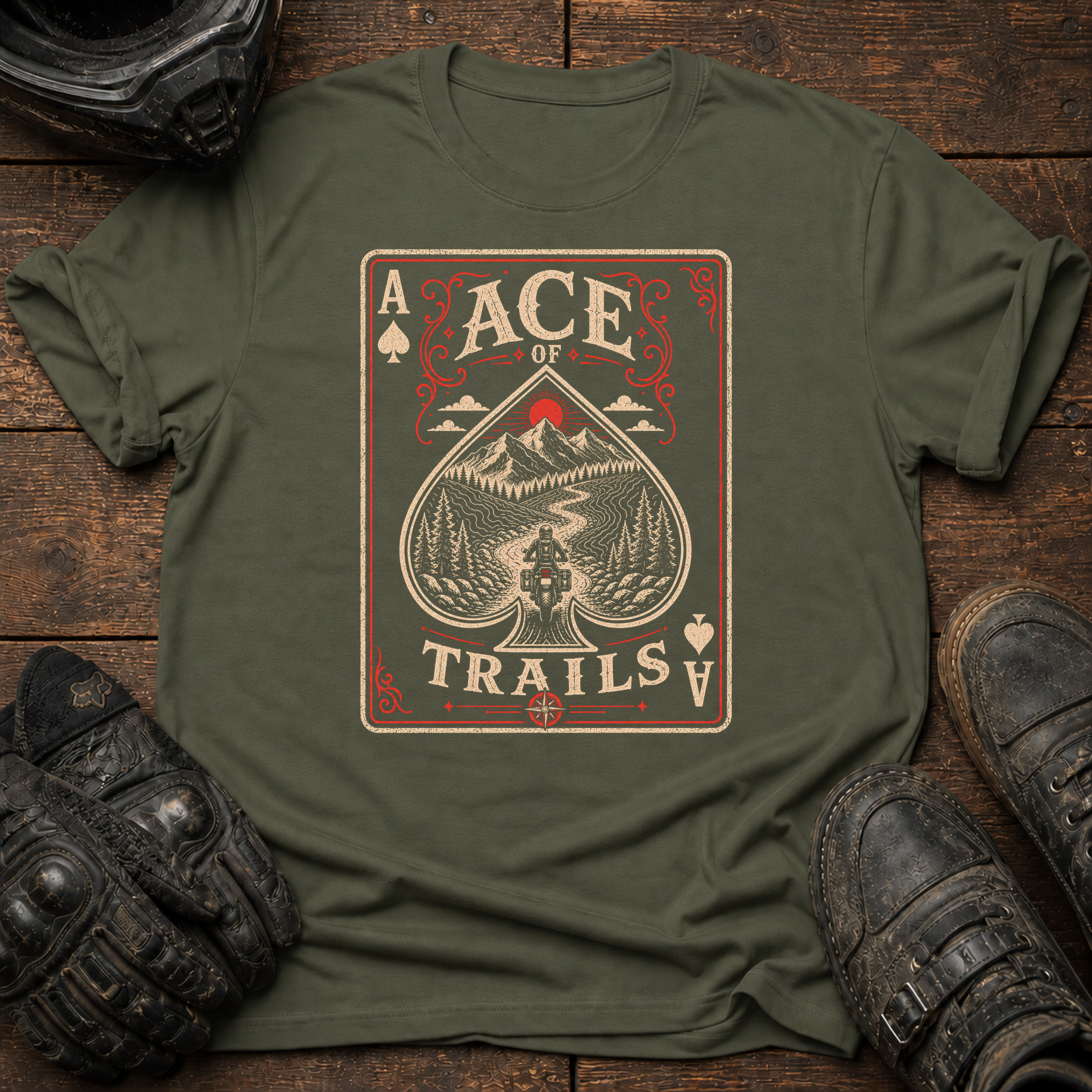 Ace Of Trails T-Shirt