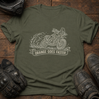 Orange Goes Faster T-Shirt