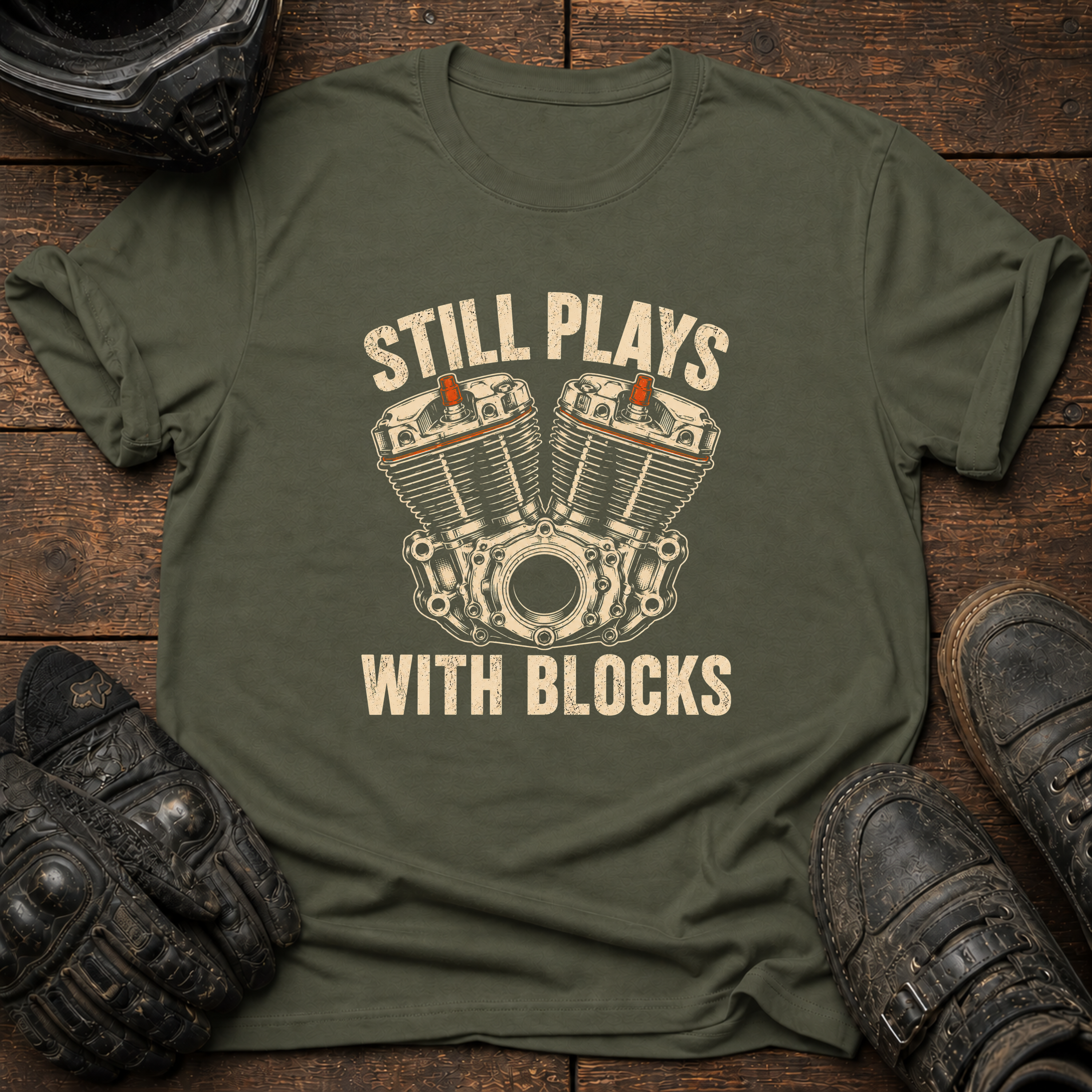 Plays With Blocks T-Shirt