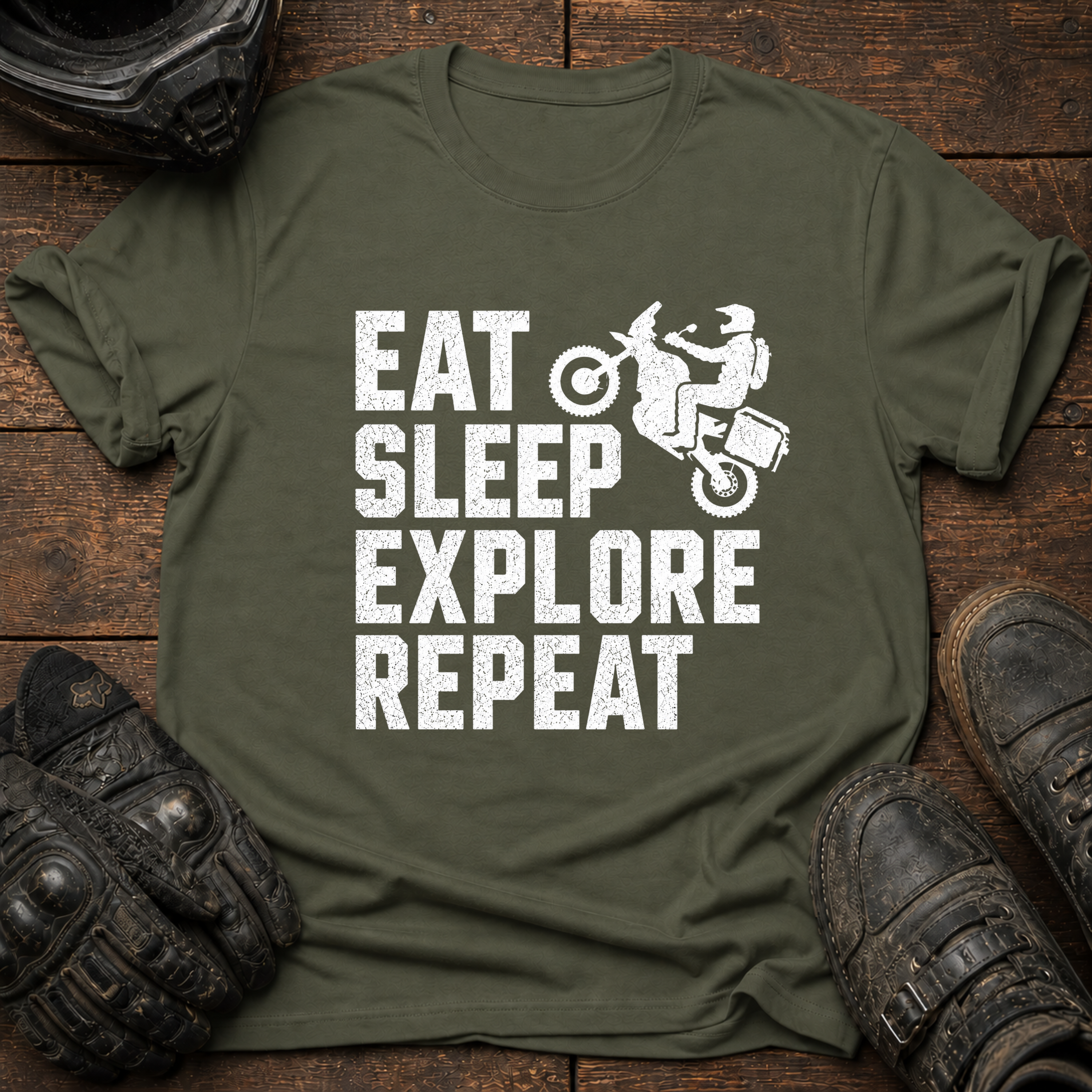 Eat Sleep Explore T-Shirt