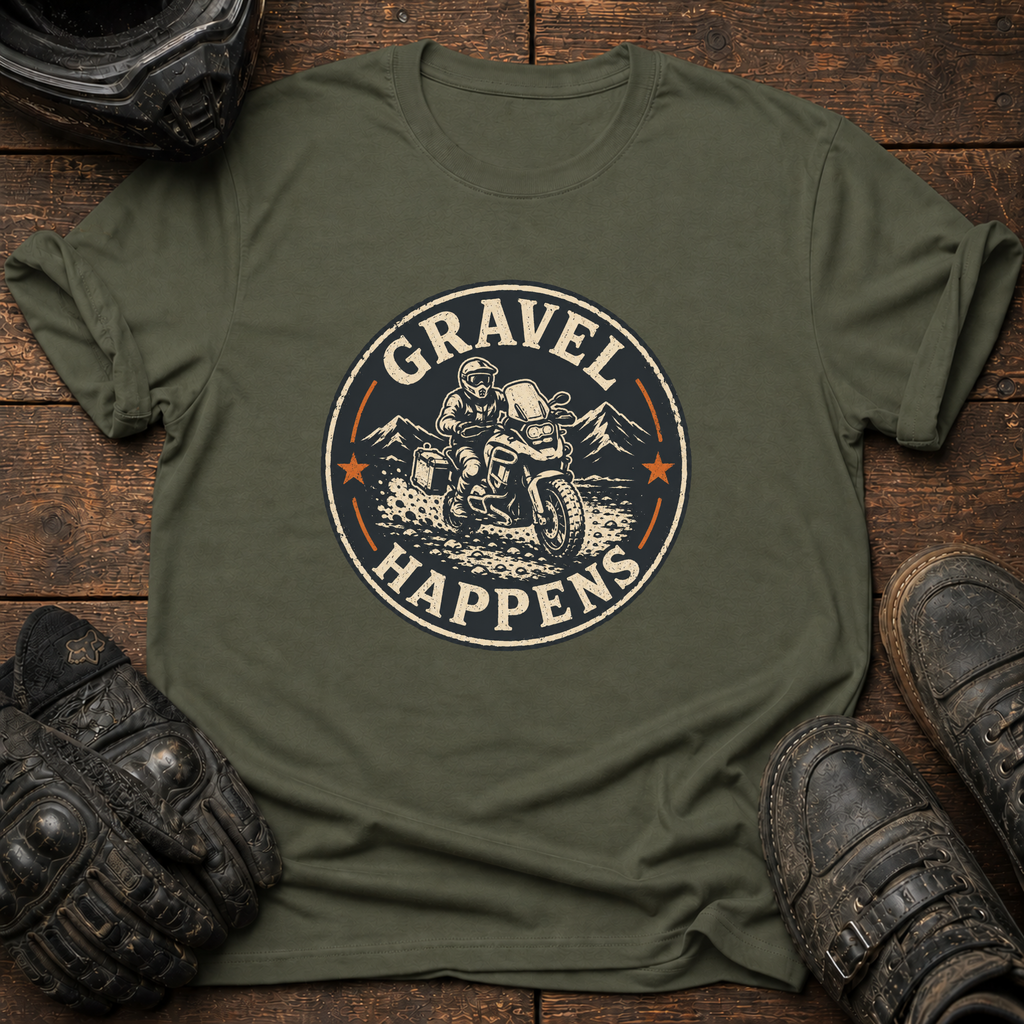 Gravel Happens T-Shirt