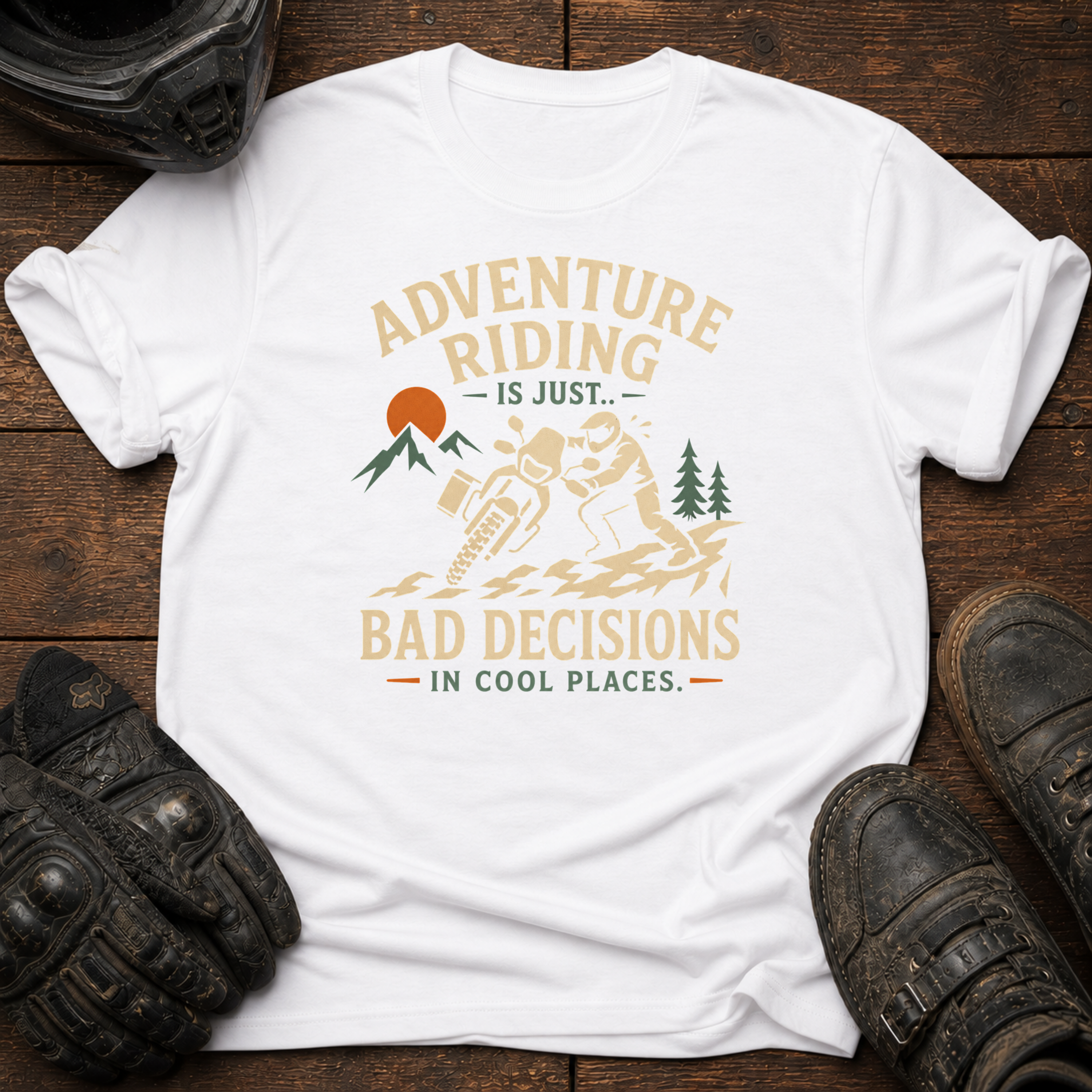 Bad Decisions, Cool Places T-Shirt