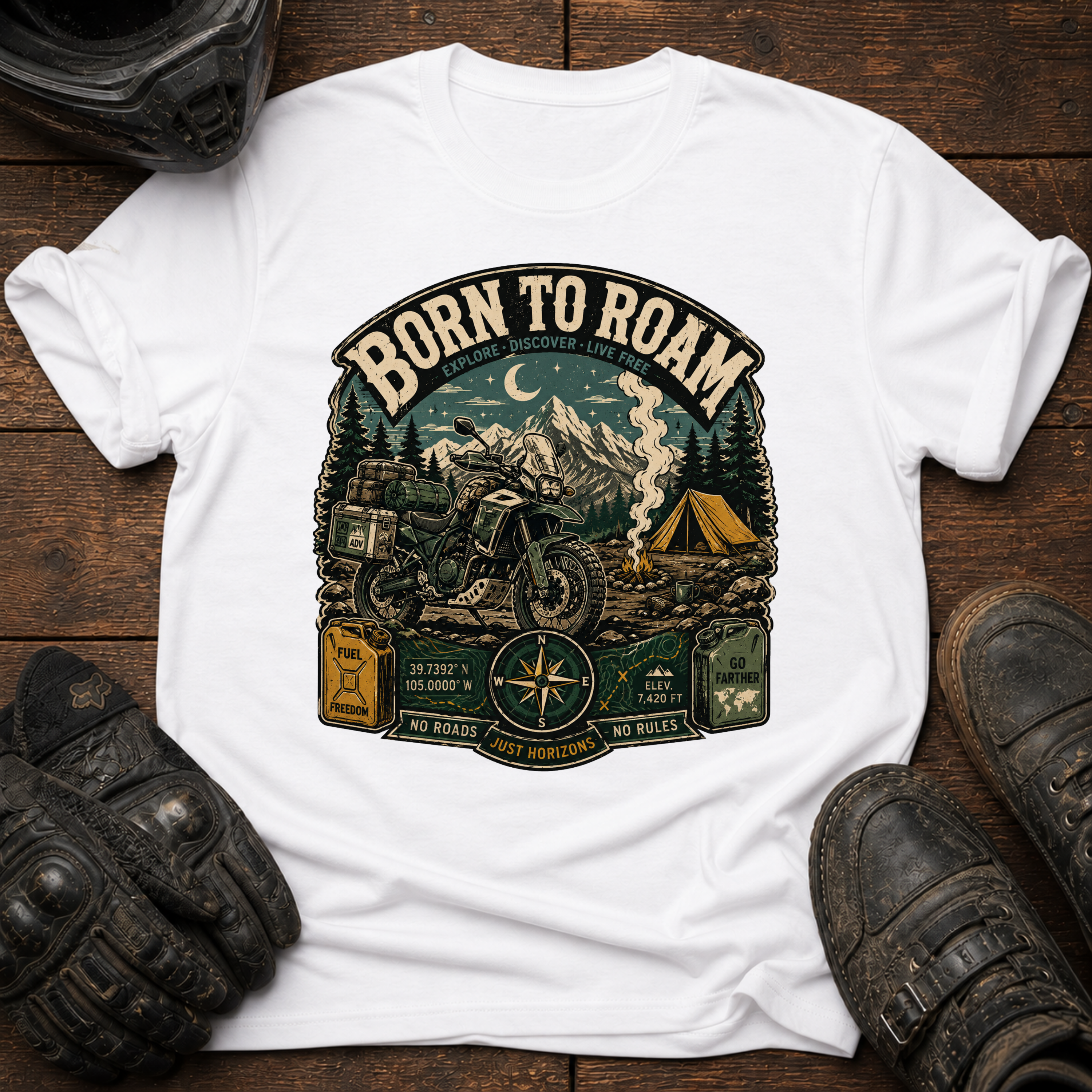 Born To Explore T-Shirt