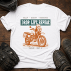 Drop. Lift. Repeat. Retro T-Shirt