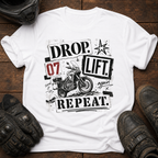 Drop. Lift. Repeat. Vintage Punk T-Shirt